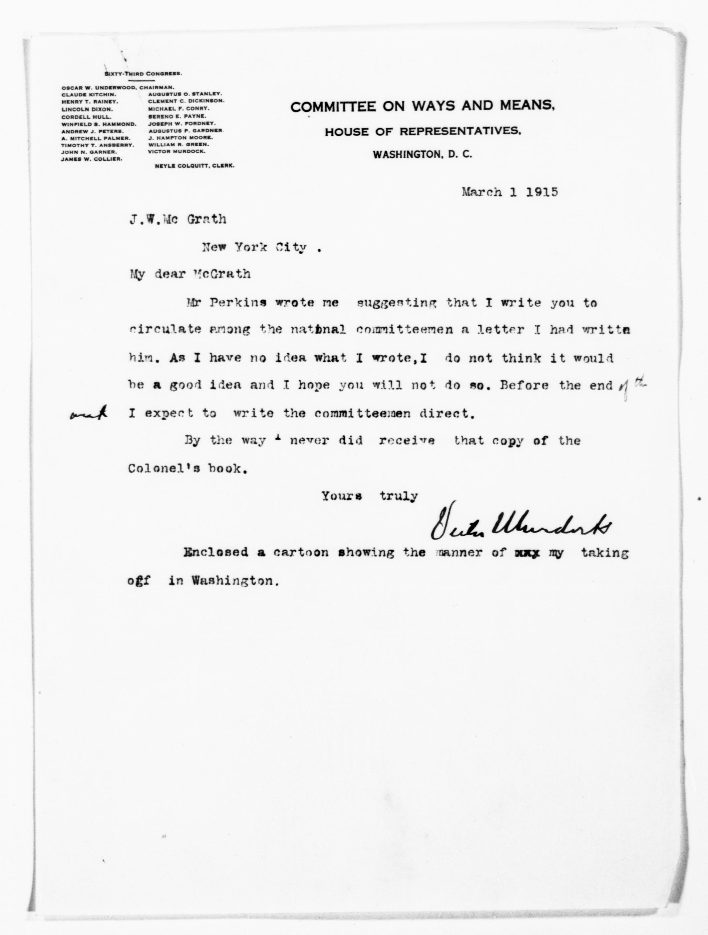 Scanned image of the current content page