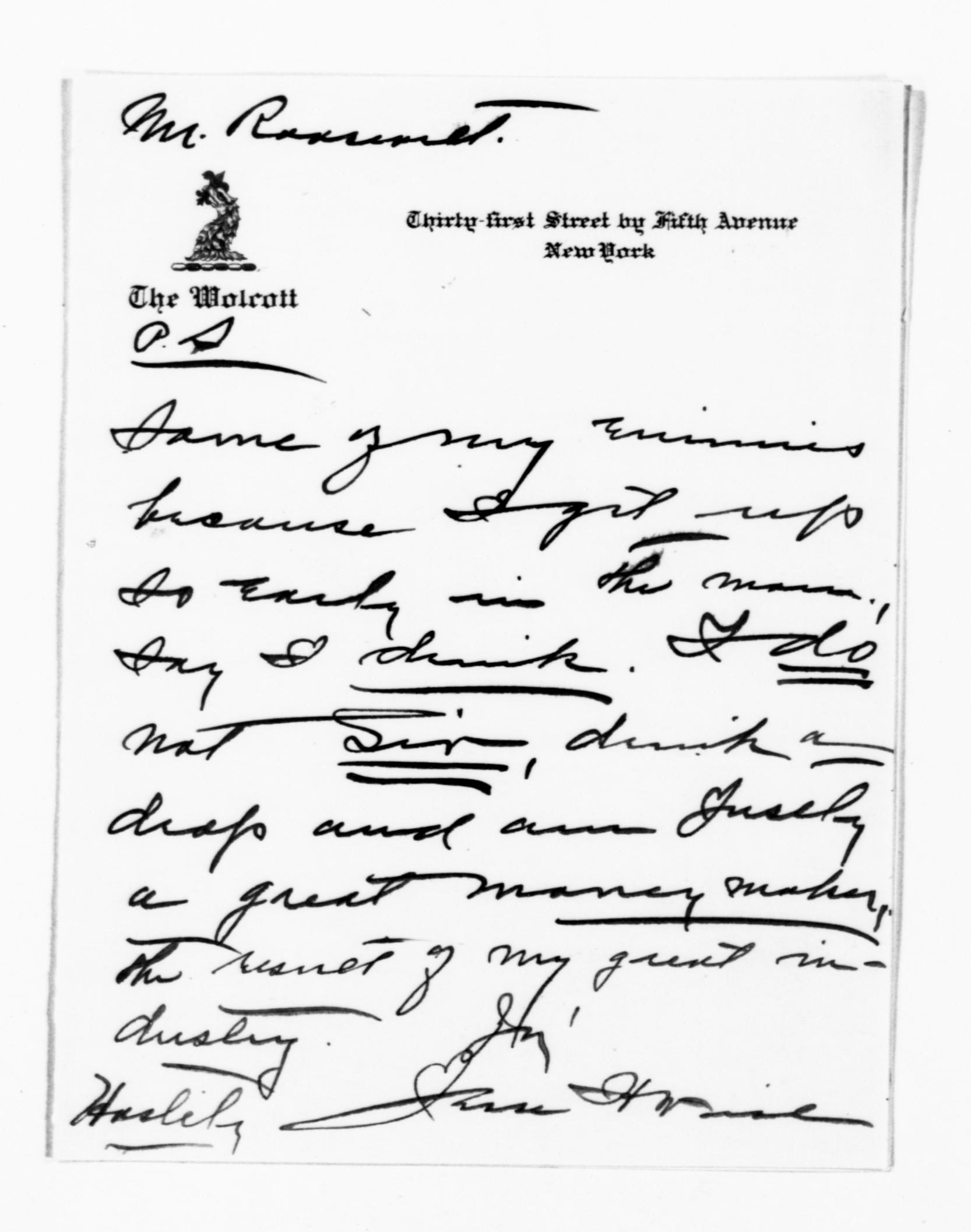 Scanned image of the current content page