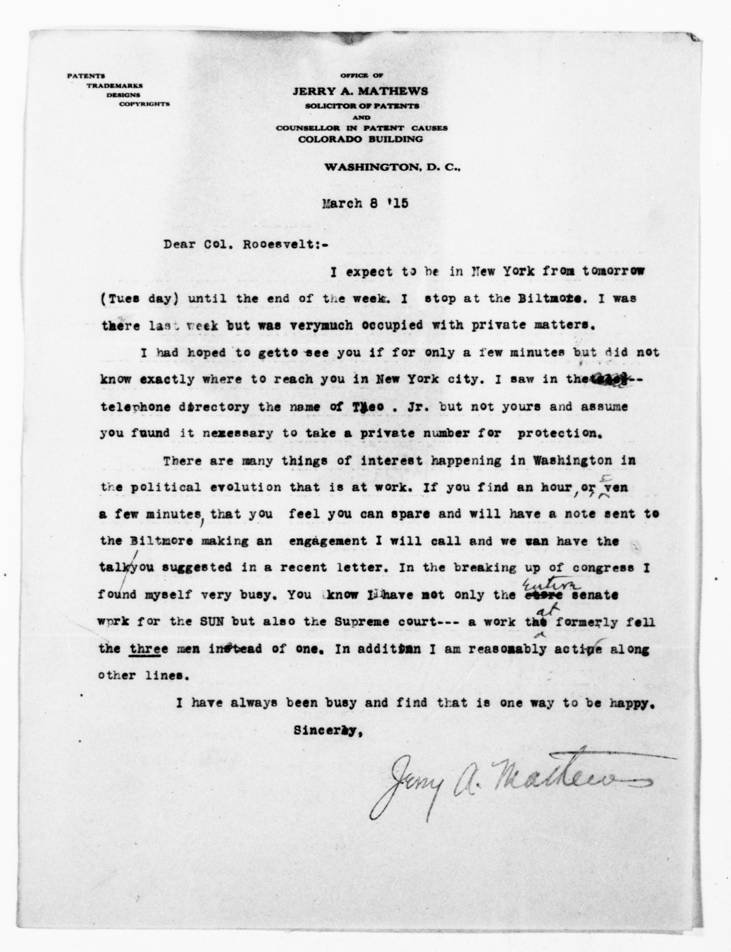 Scanned image of the current content page