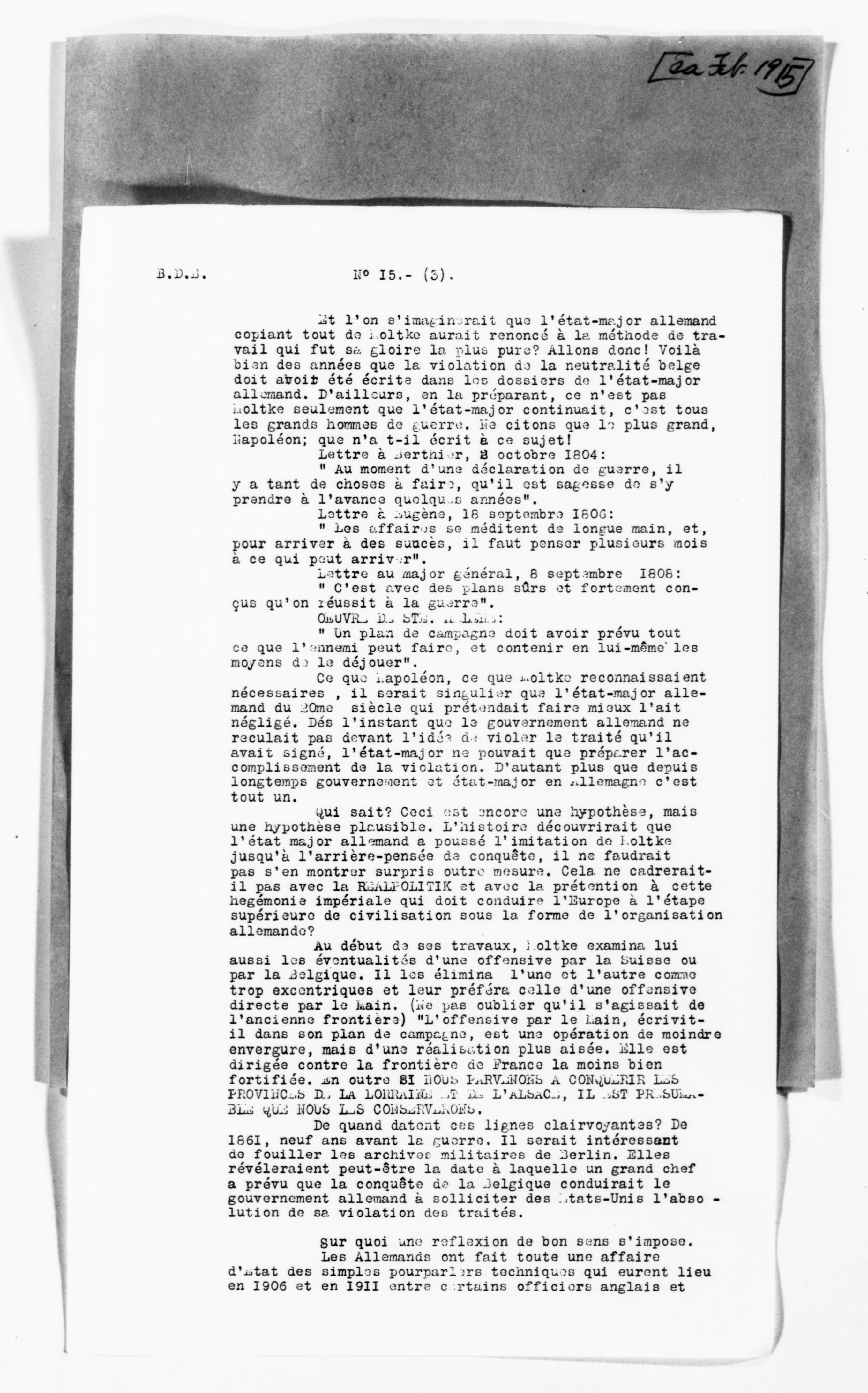 Scanned image of the current content page