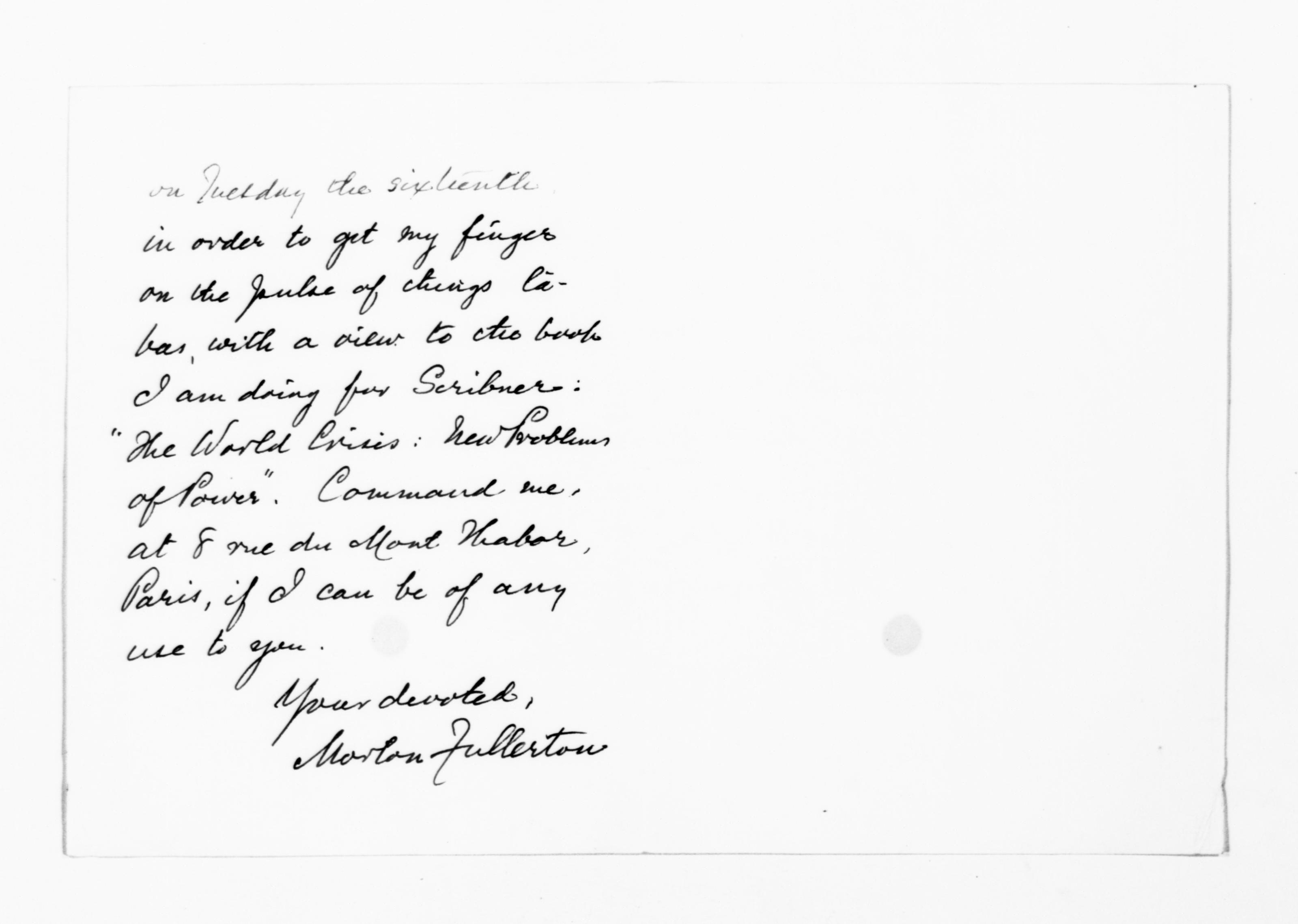 Scanned image of the current content page