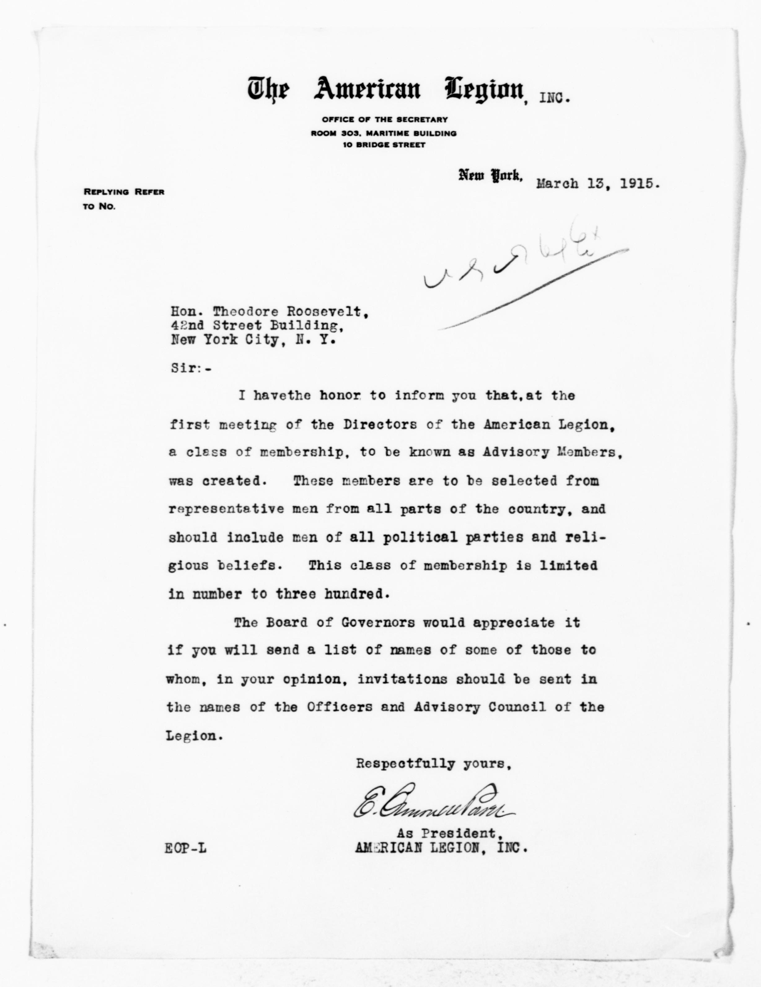 Scanned image of the current content page