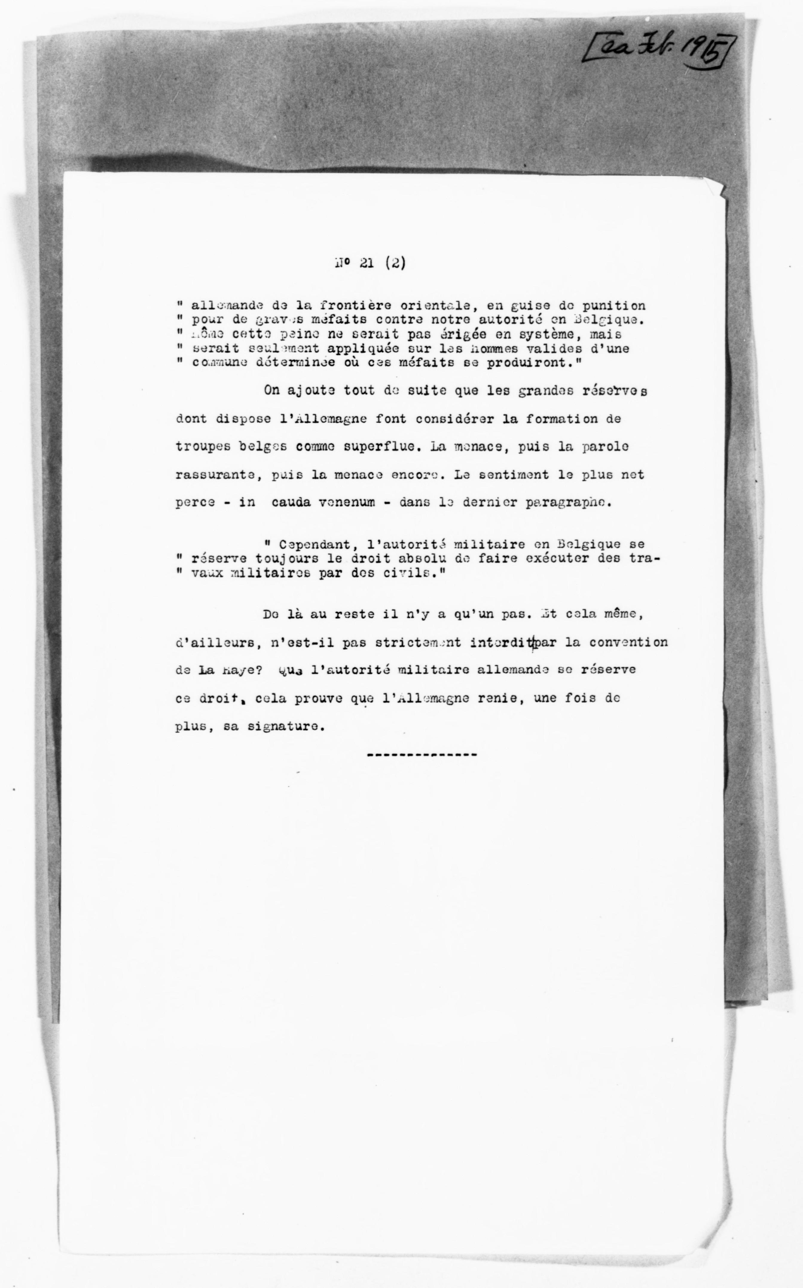 Scanned image of the current content page