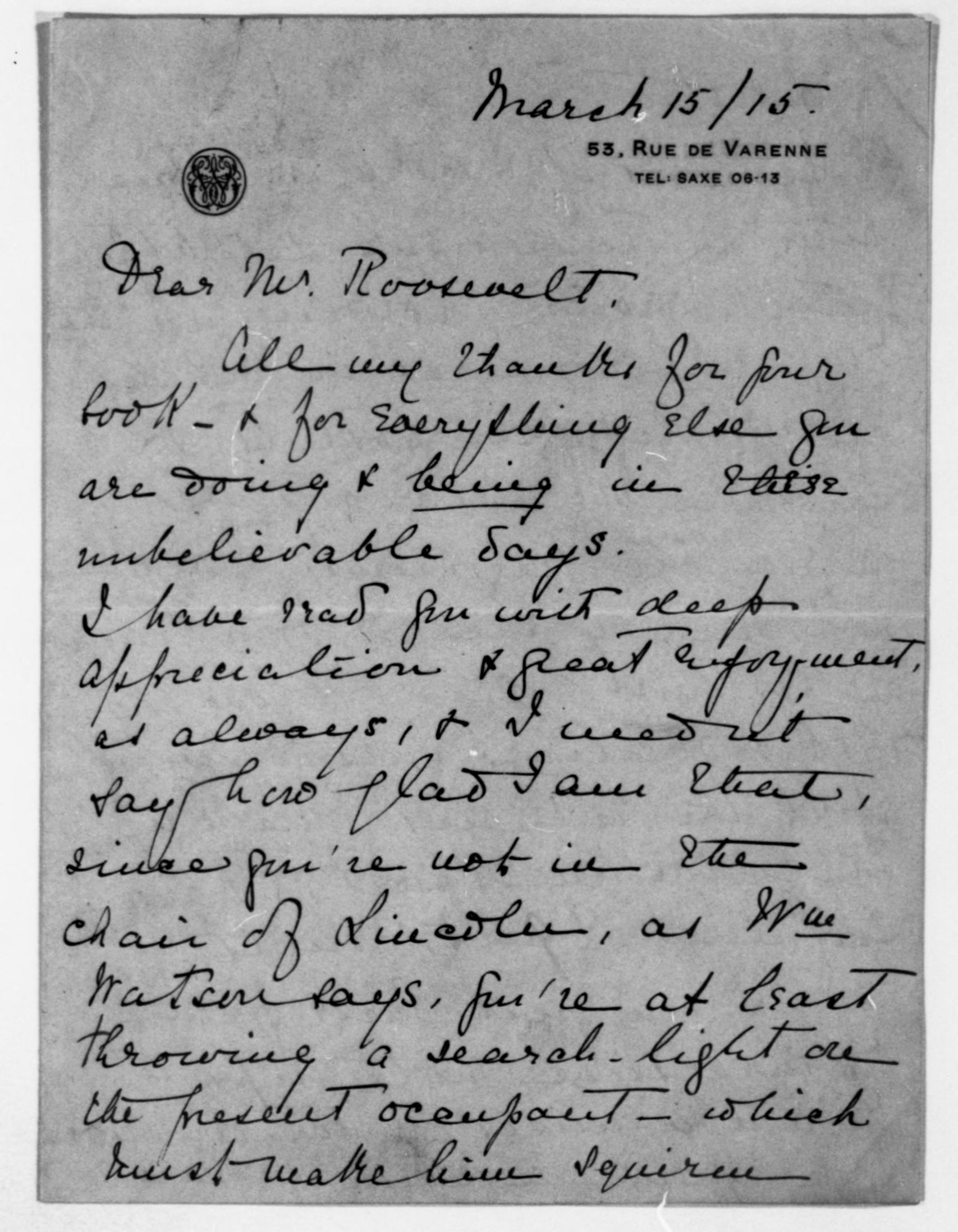 Scanned image of the current content page