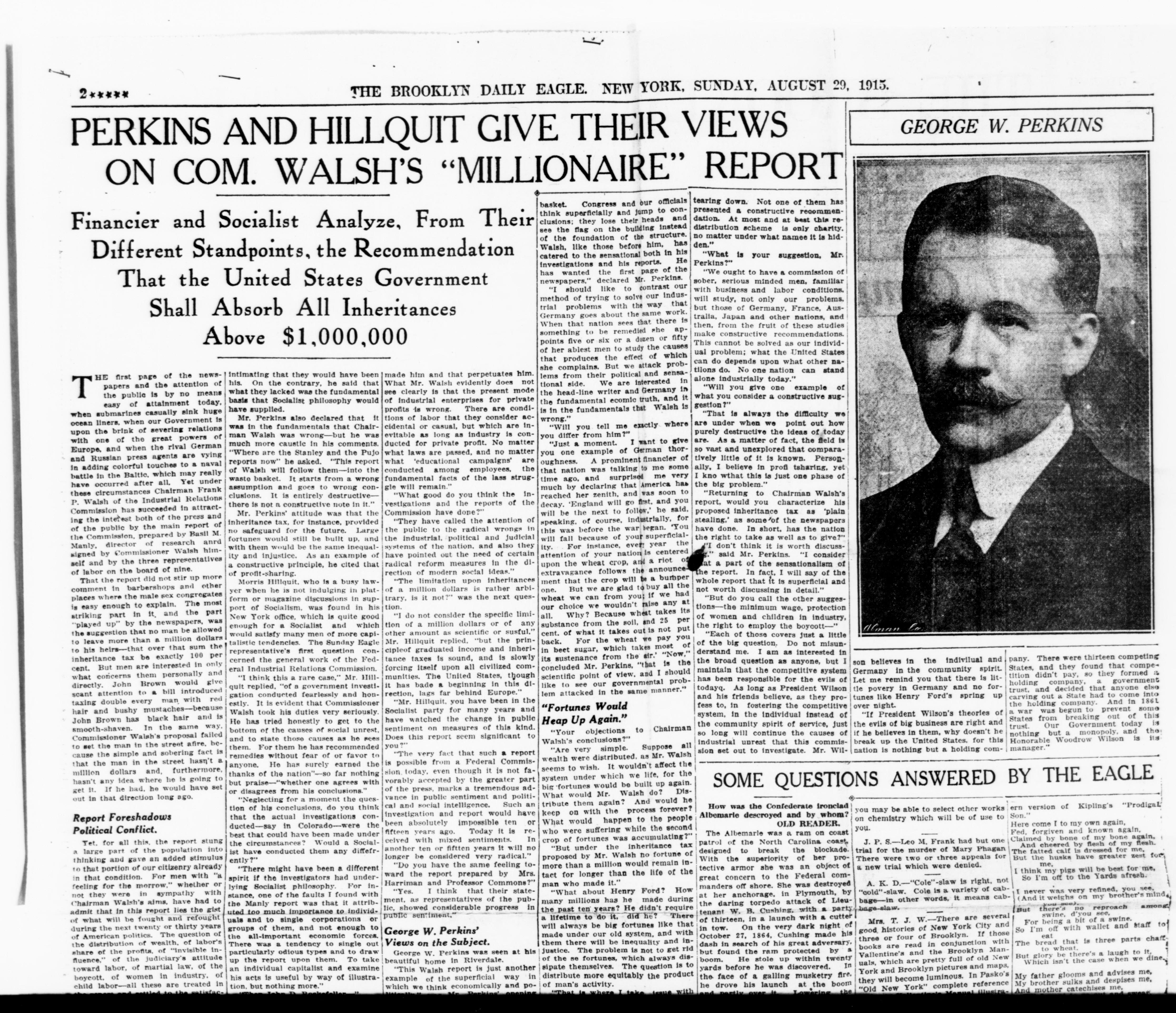 Scanned image of the current content page