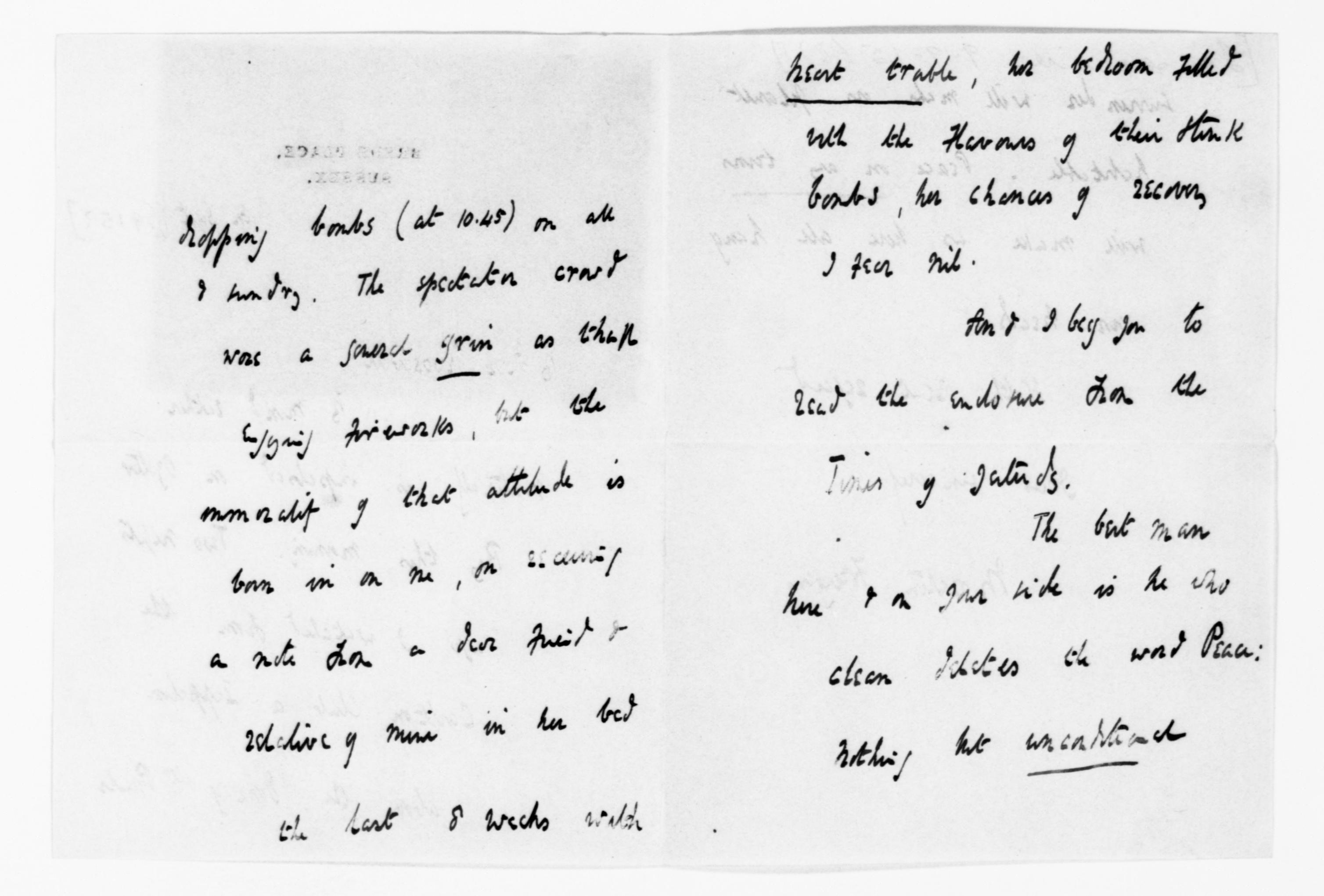 Scanned image of the current content page