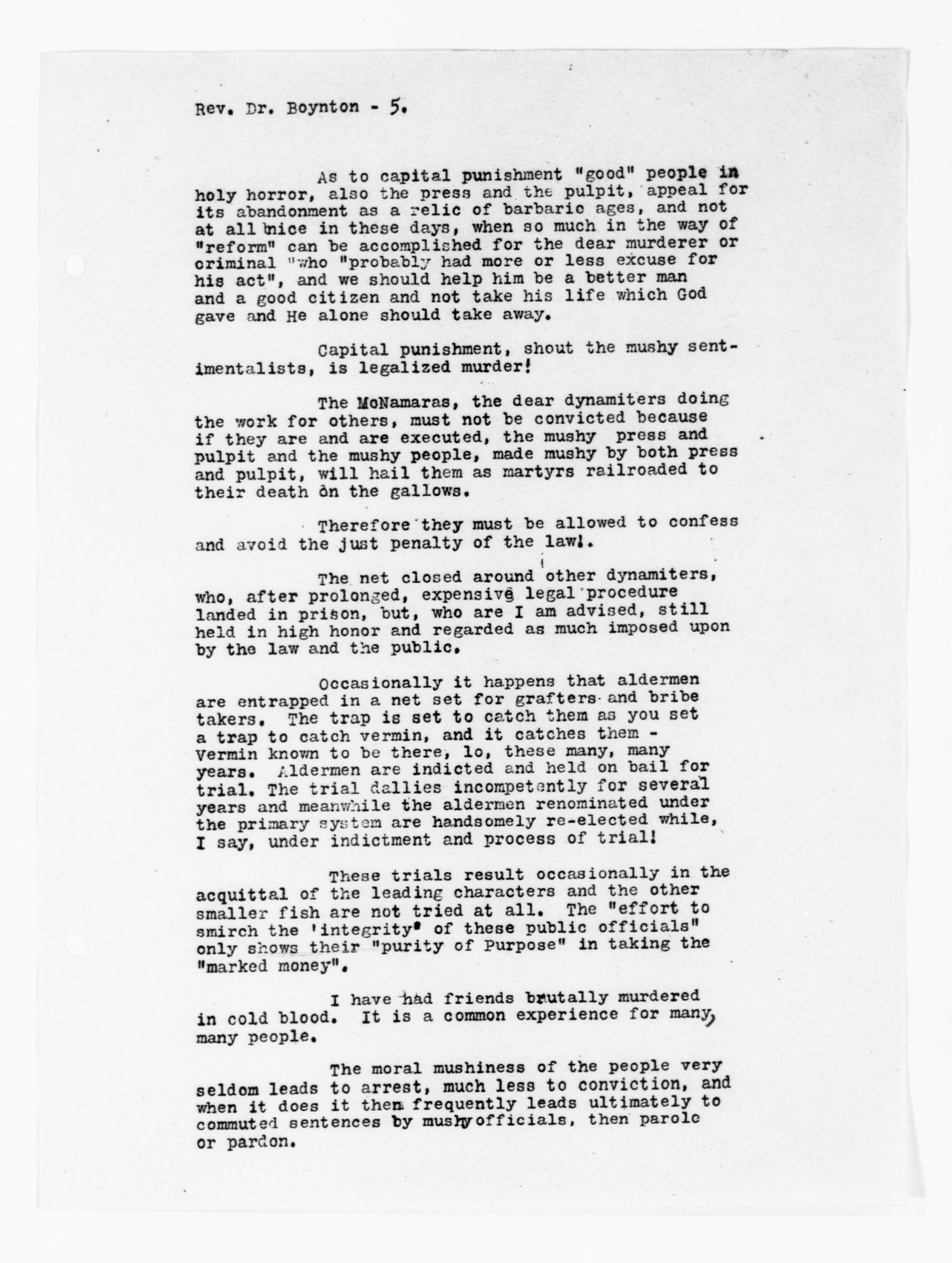 Scanned image of the current content page