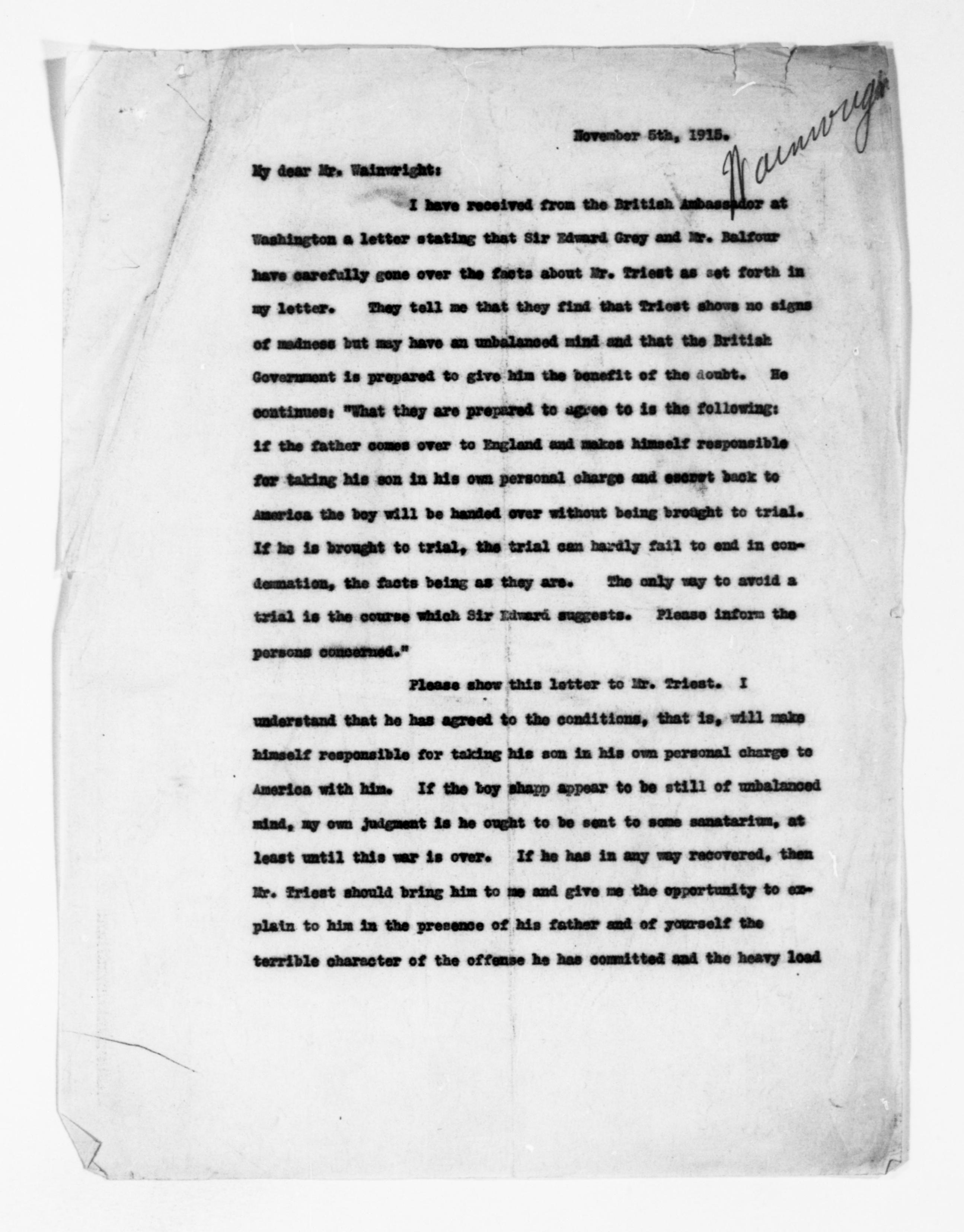 Scanned image of the current content page