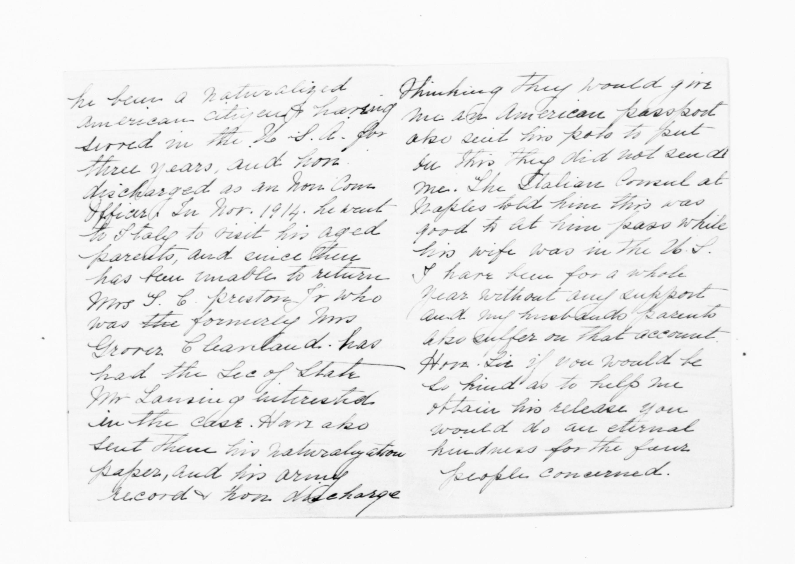 Scanned image of the current content page