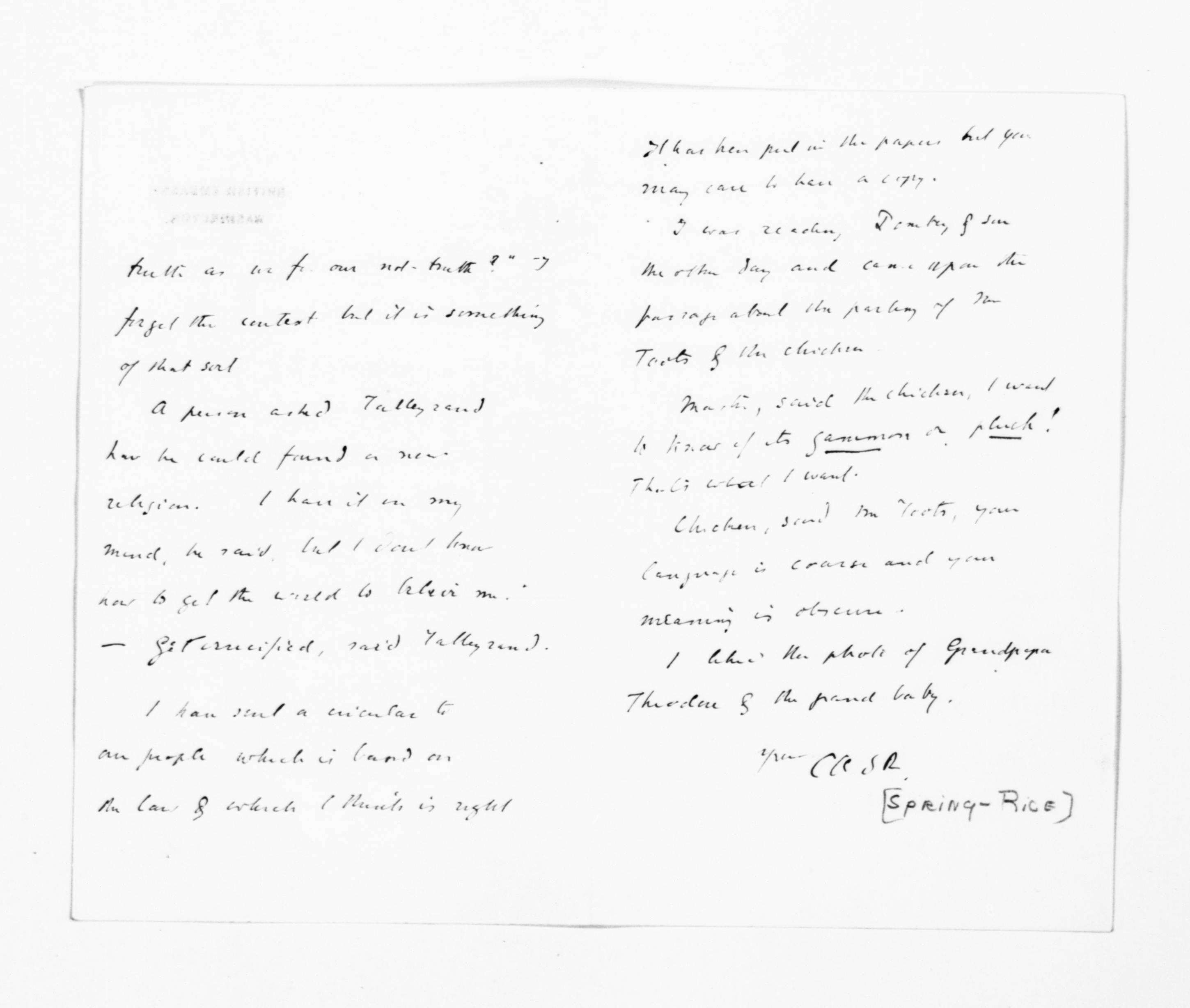 Scanned image of the current content page
