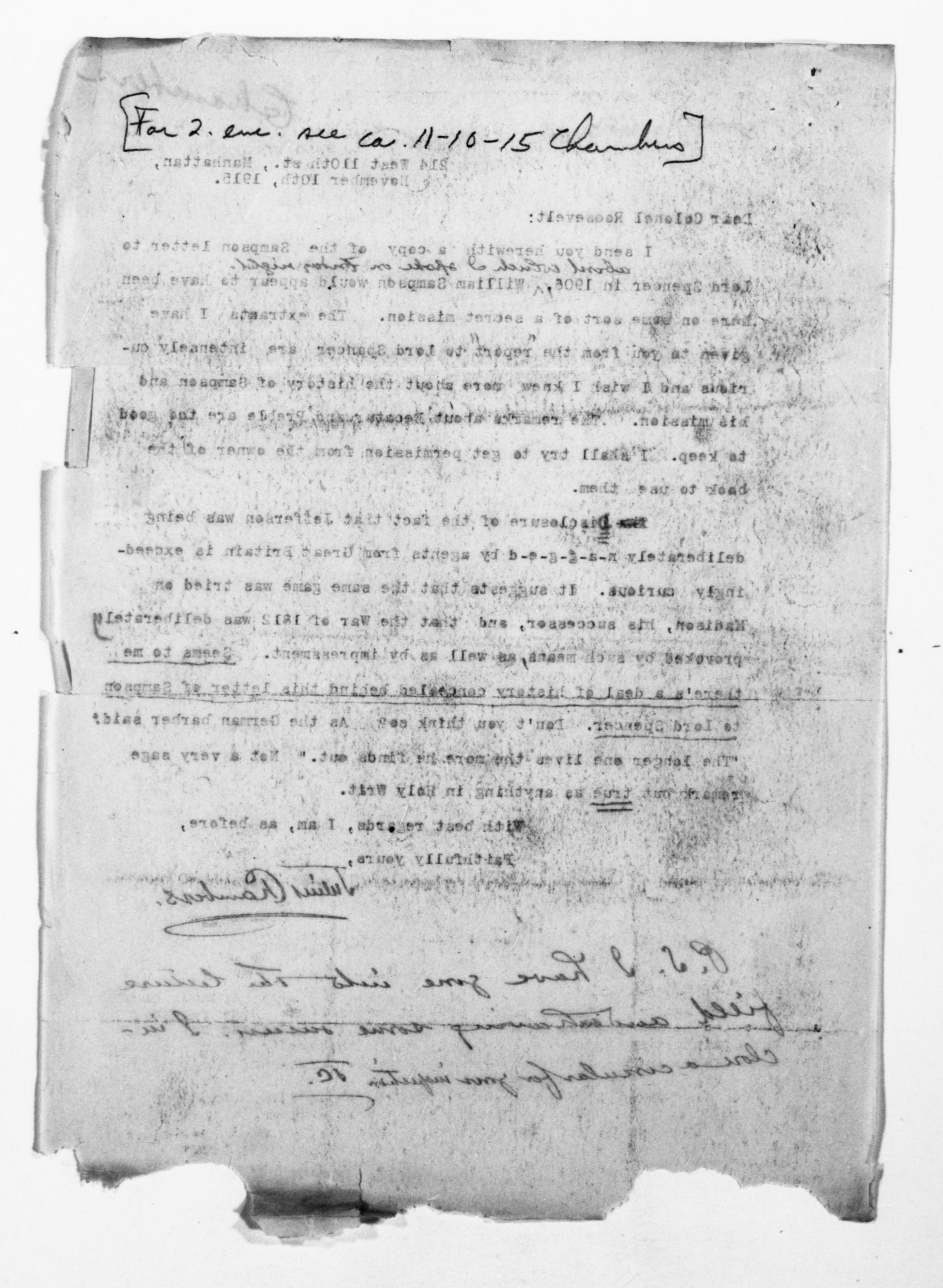 Scanned image of the current content page