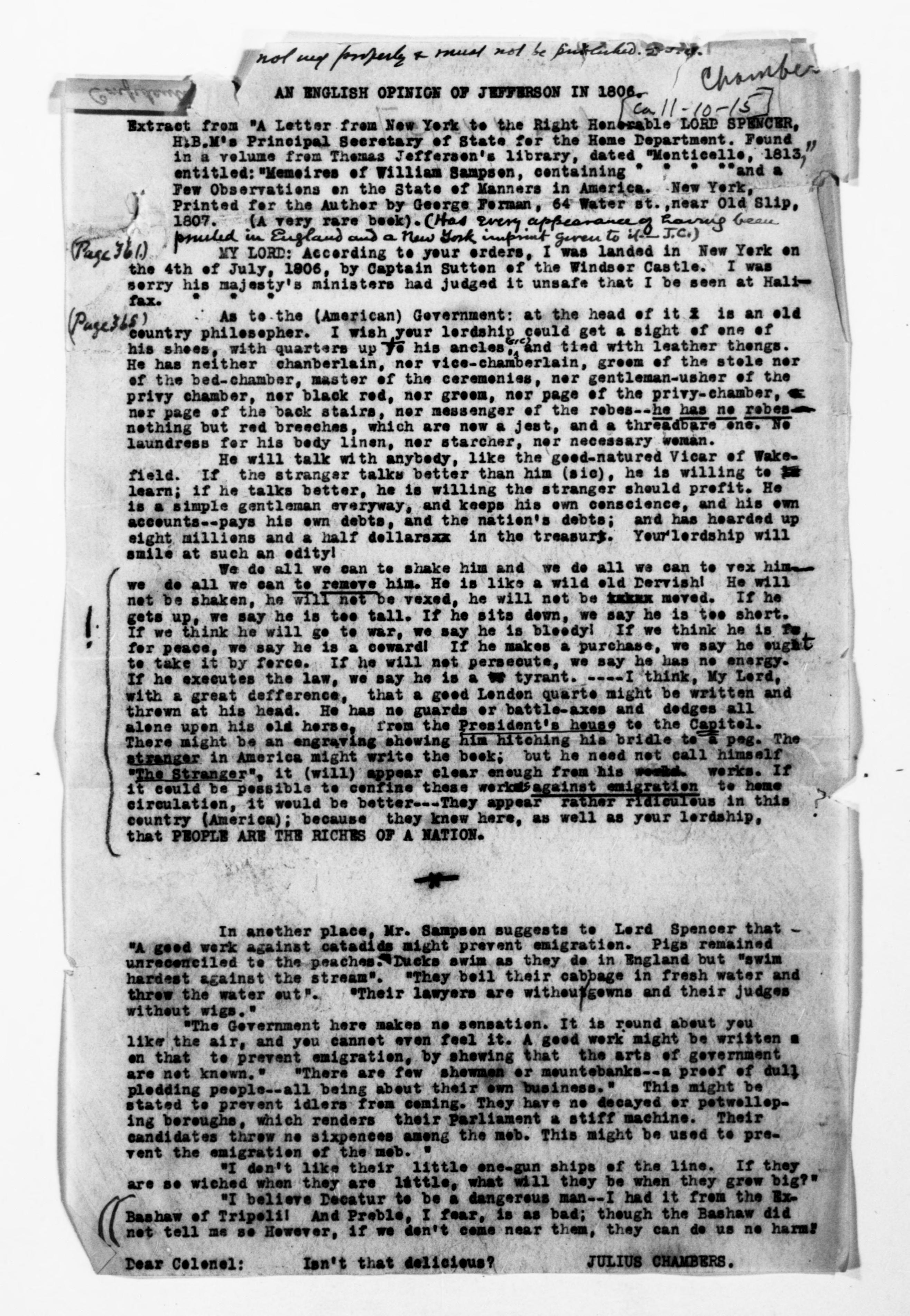 Scanned image of the current content page