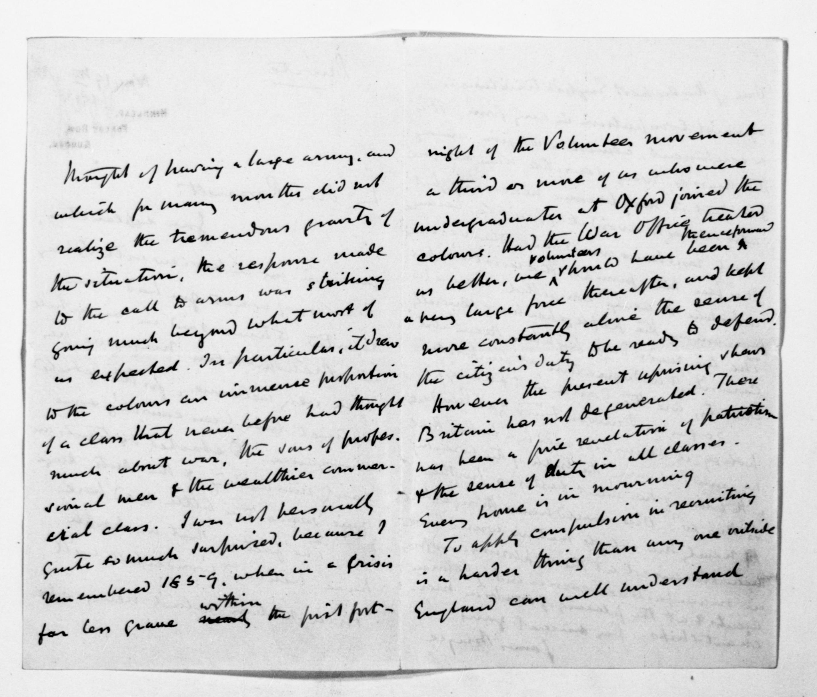 Scanned image of the current content page