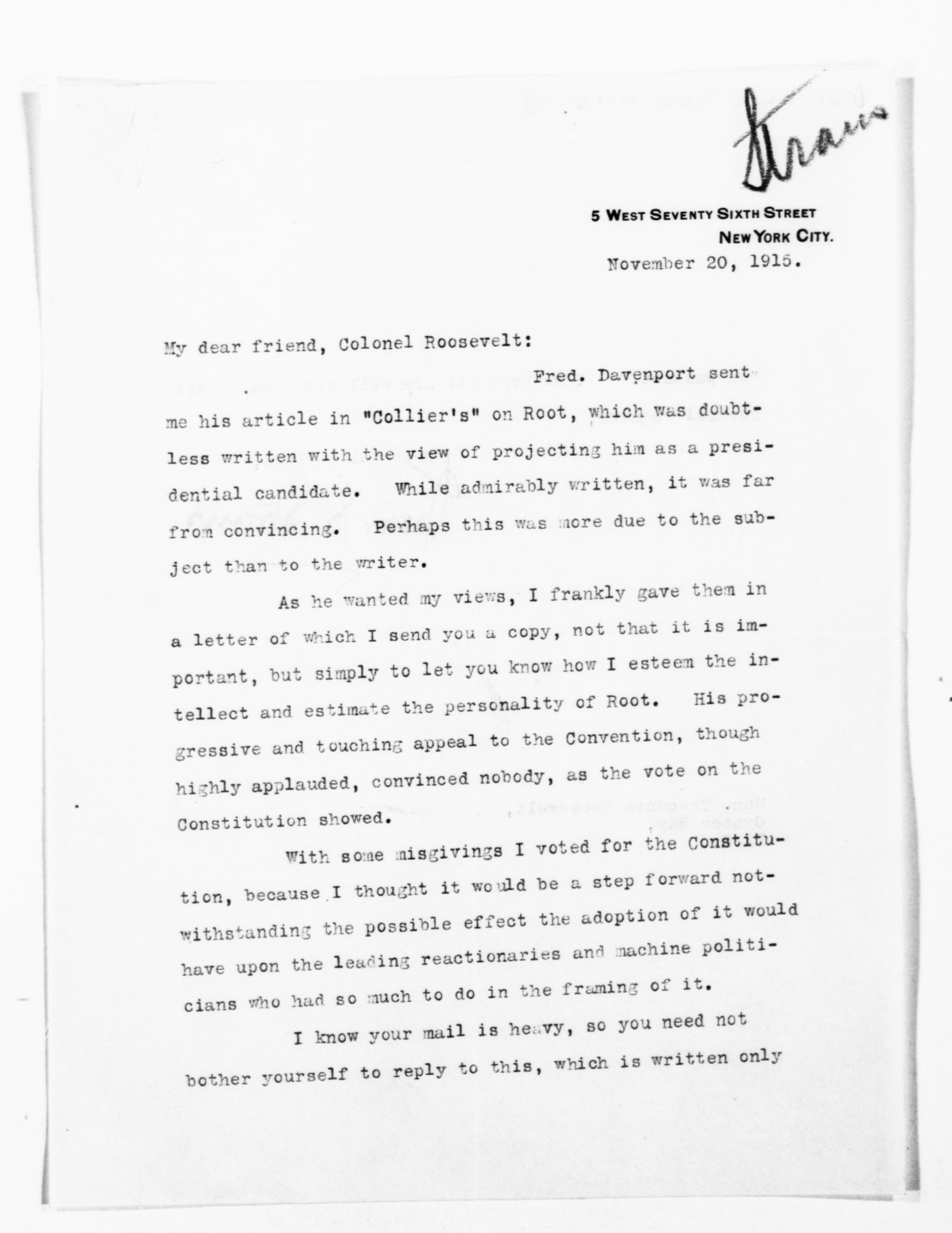 Scanned image of the current content page