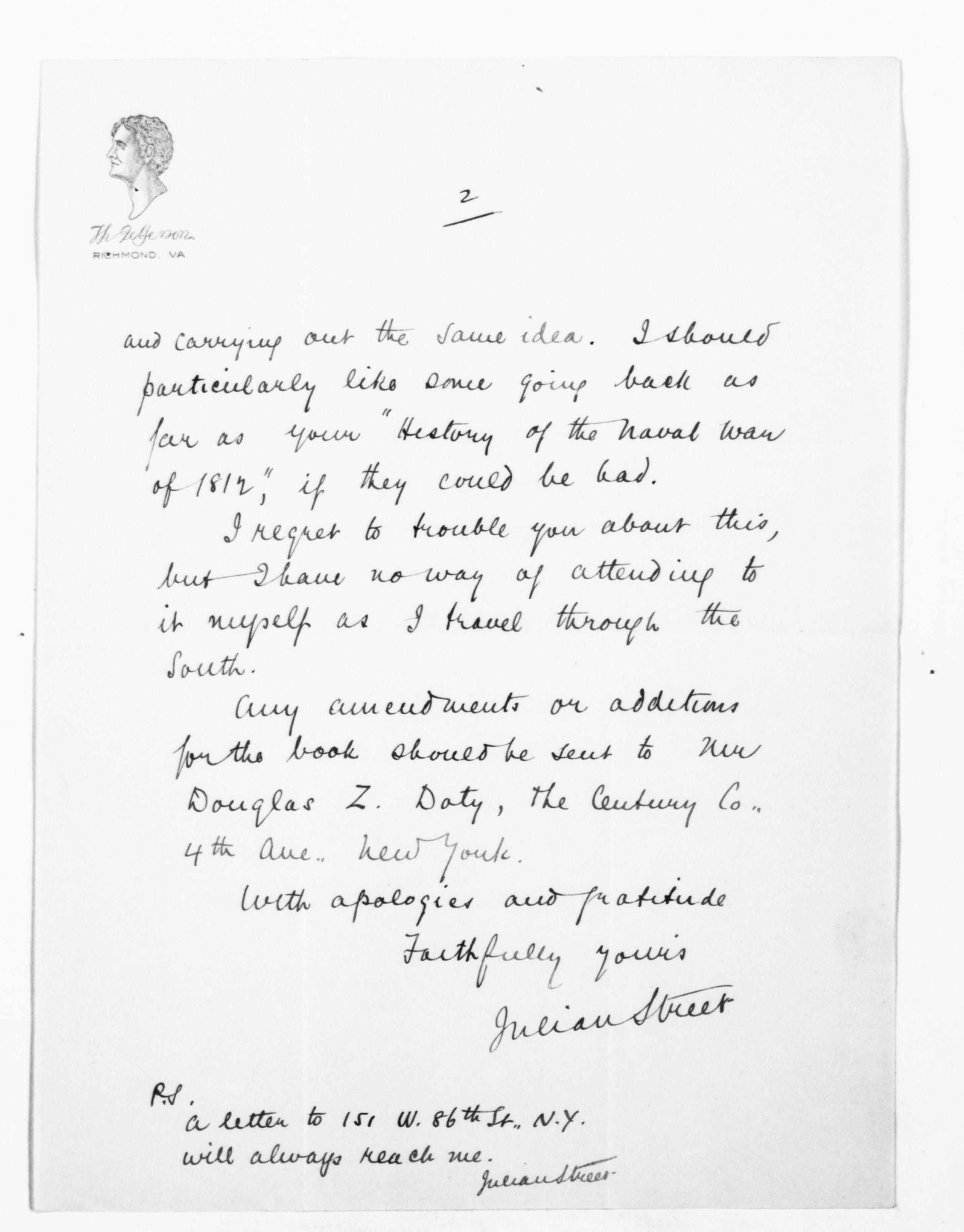 Scanned image of the current content page