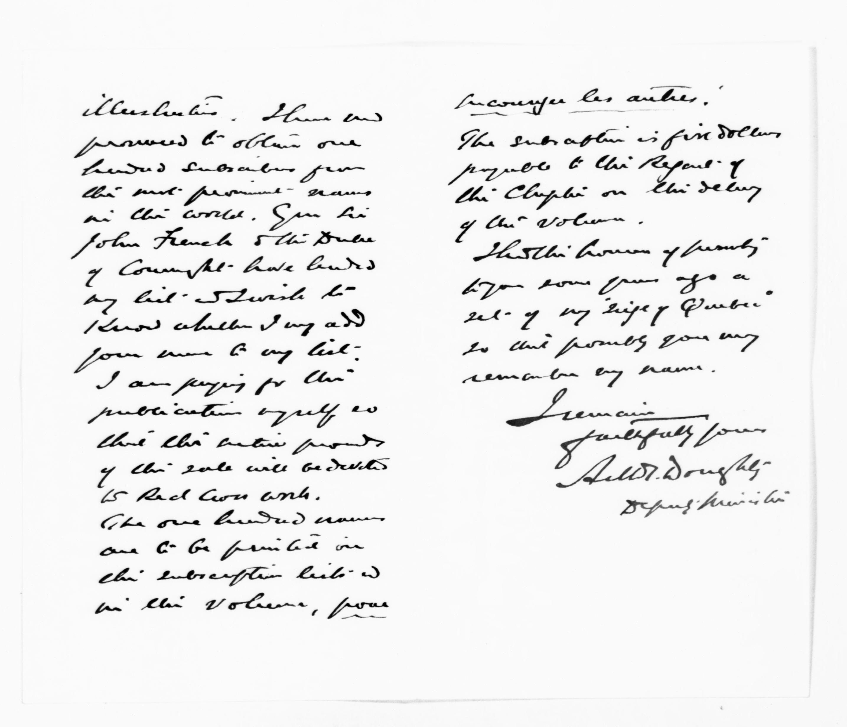 Scanned image of the current content page