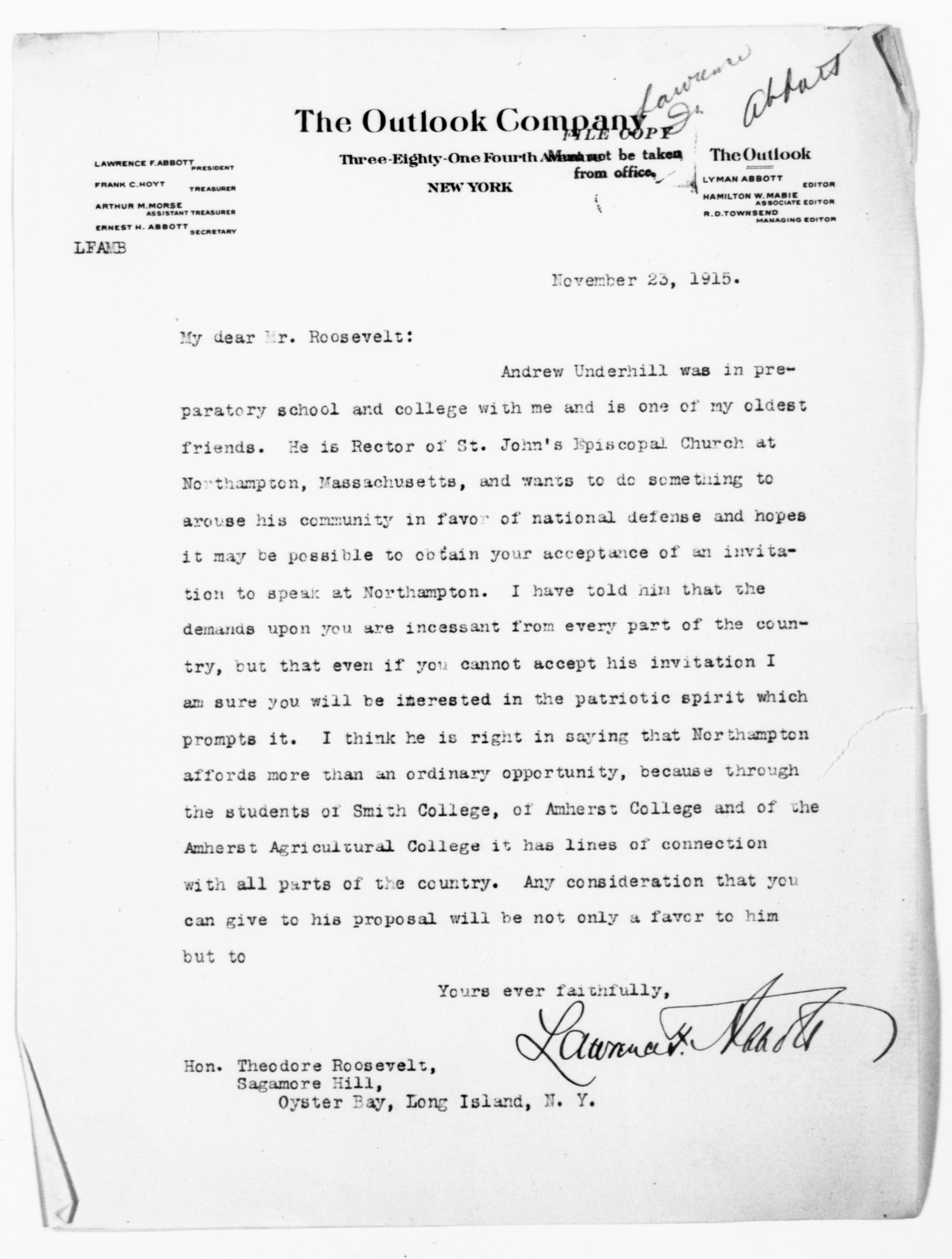 Scanned image of the current content page