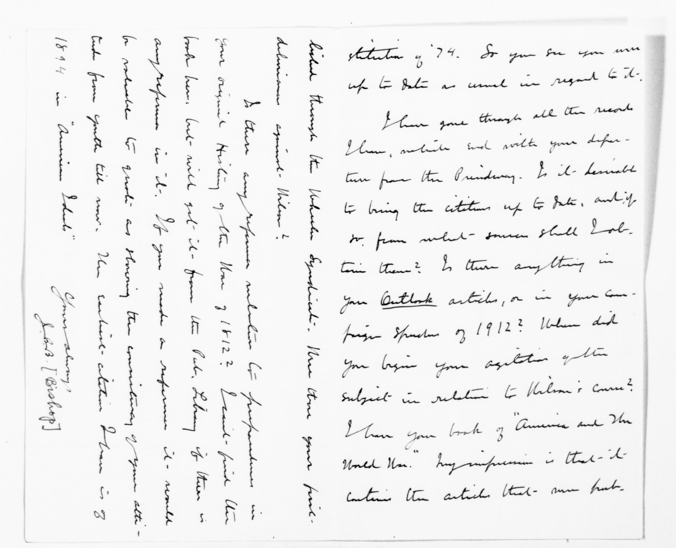 Scanned image of the current content page