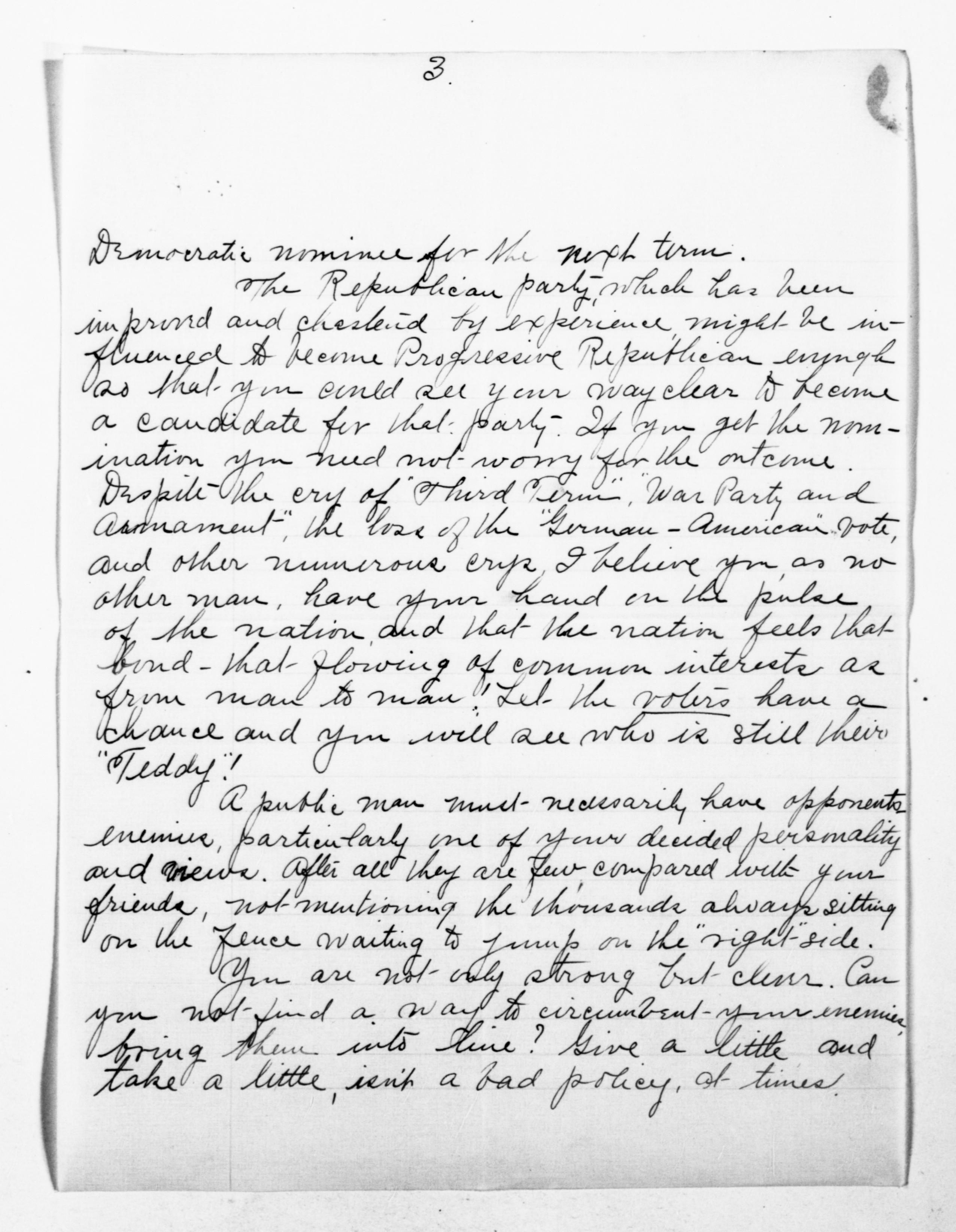 Scanned image of the current content page