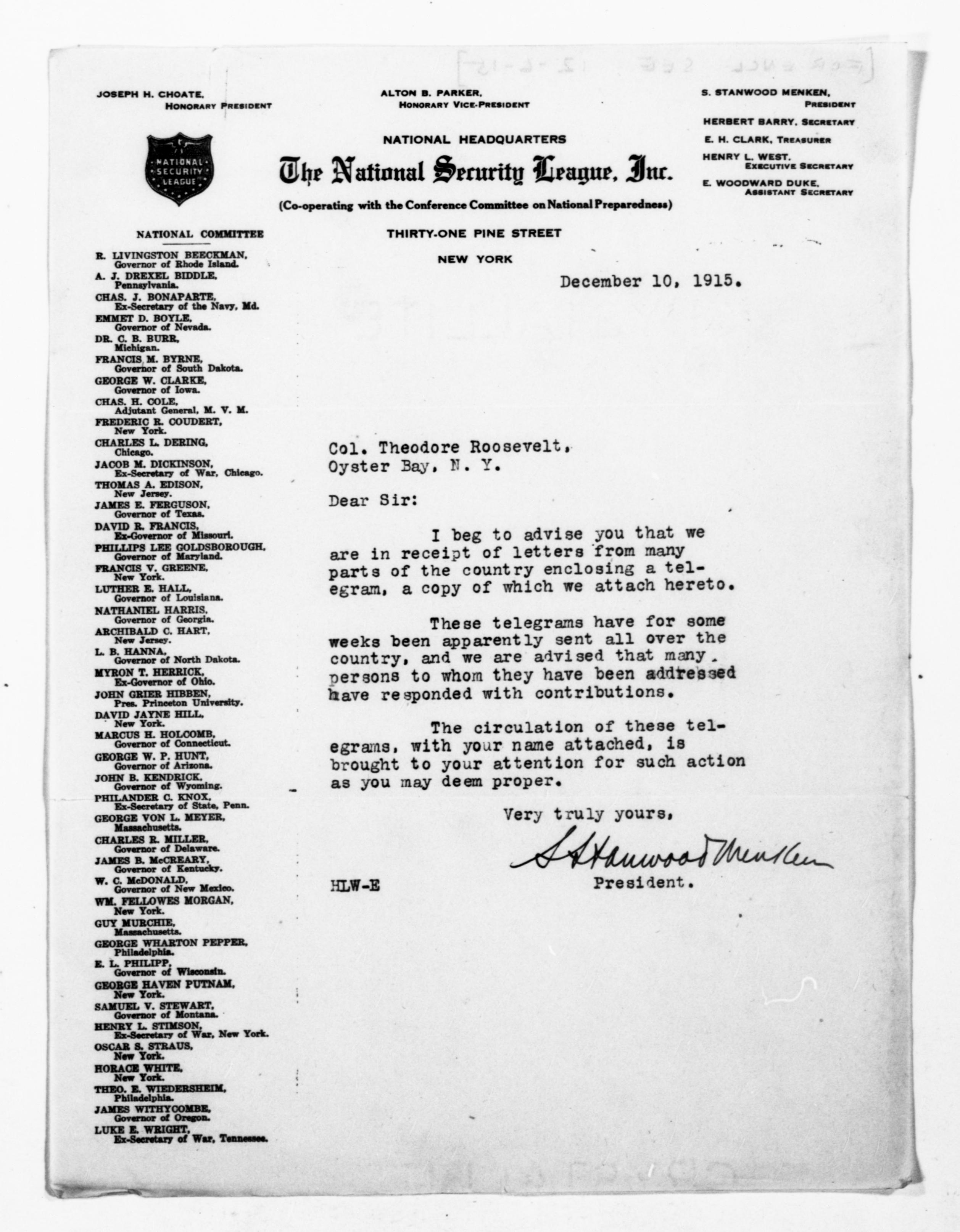 Scanned image of the current content page