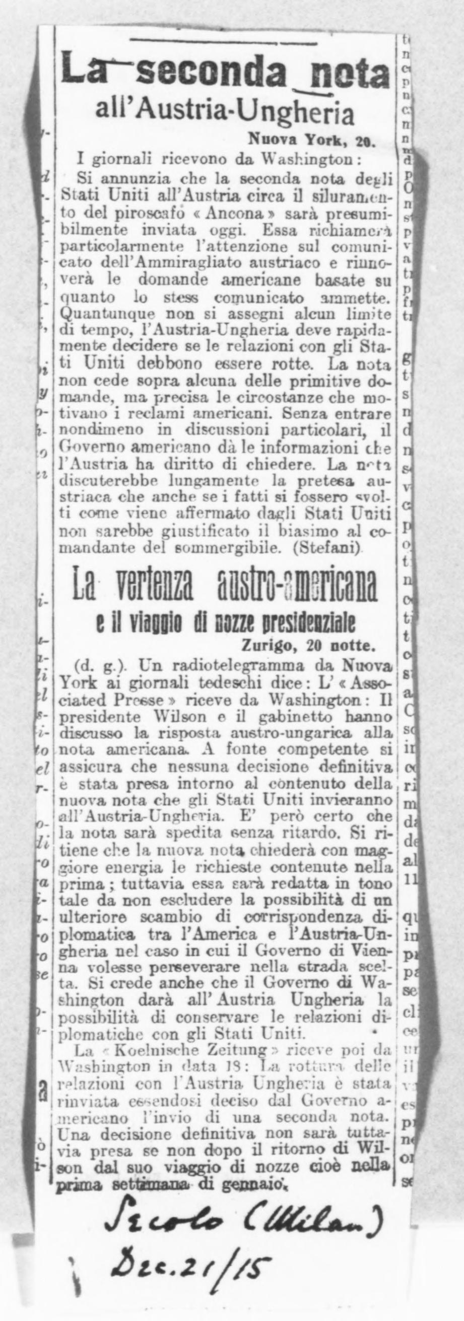 Scanned image of the current content page