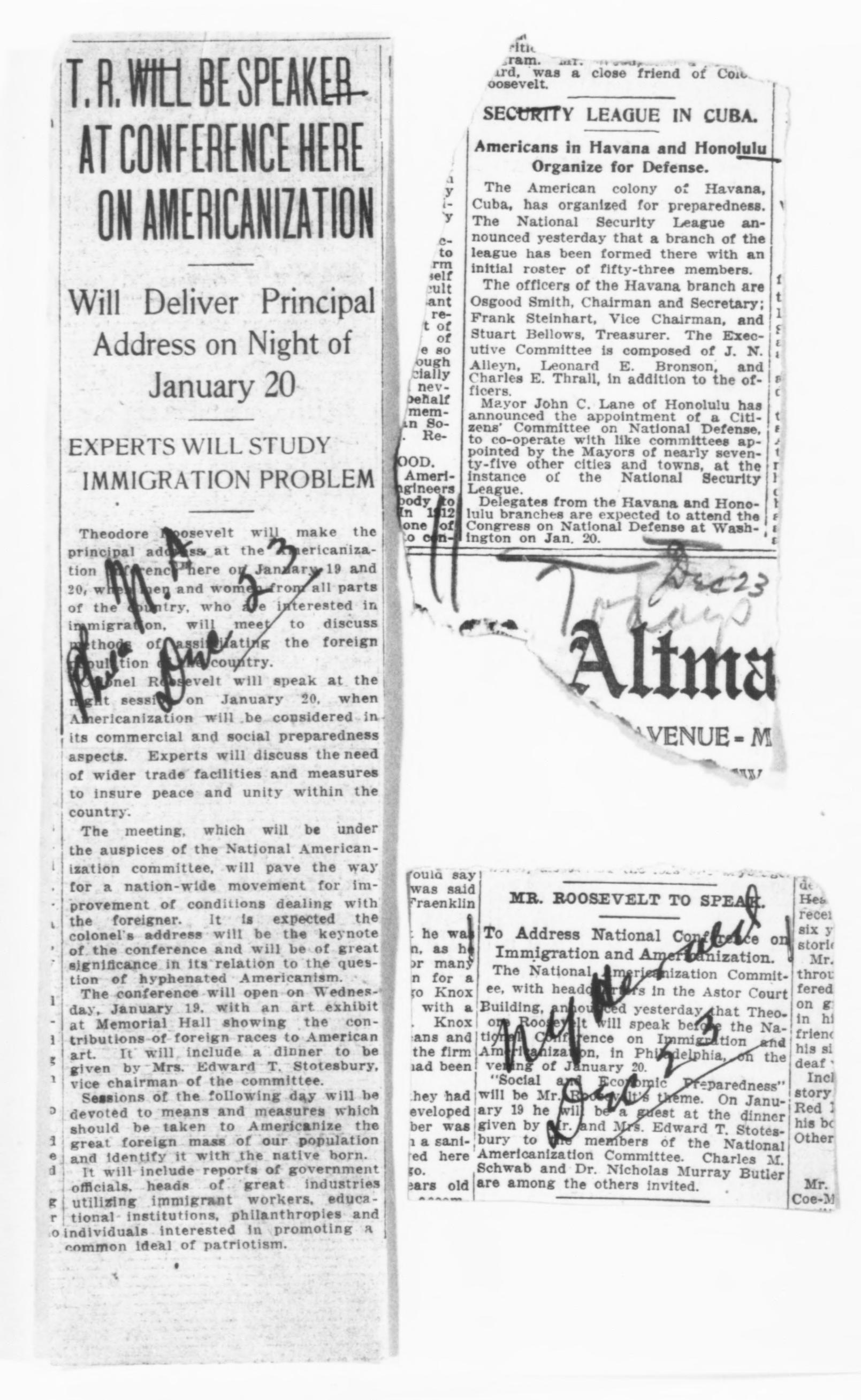 Scanned image of the current content page