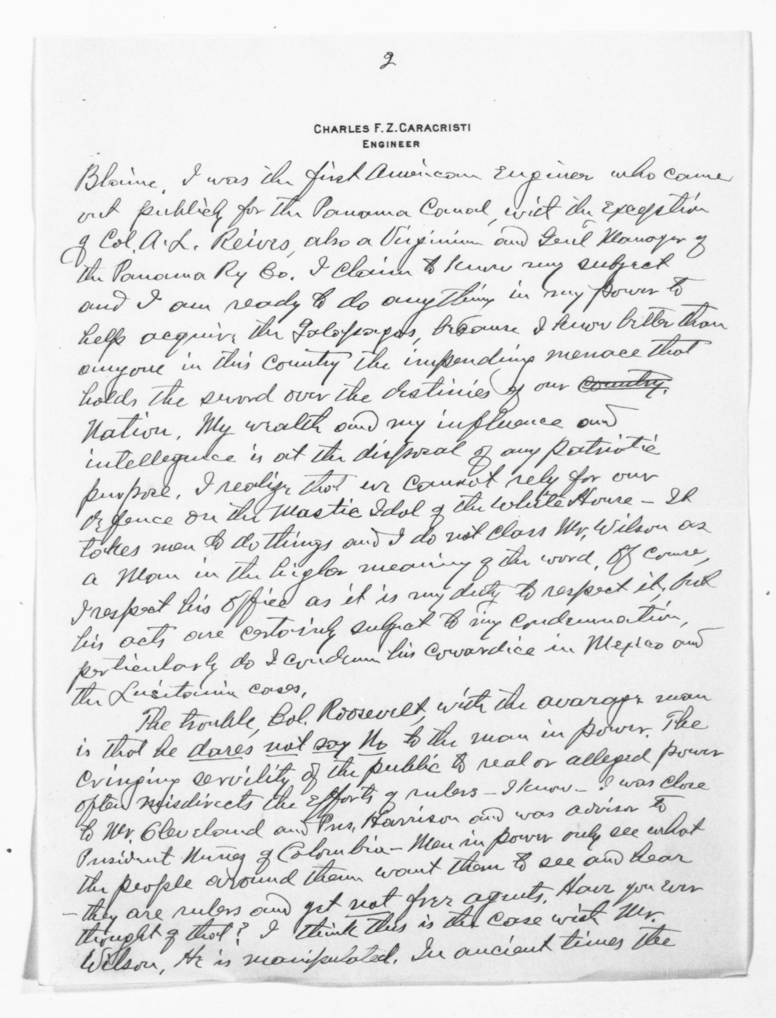 Scanned image of the current content page