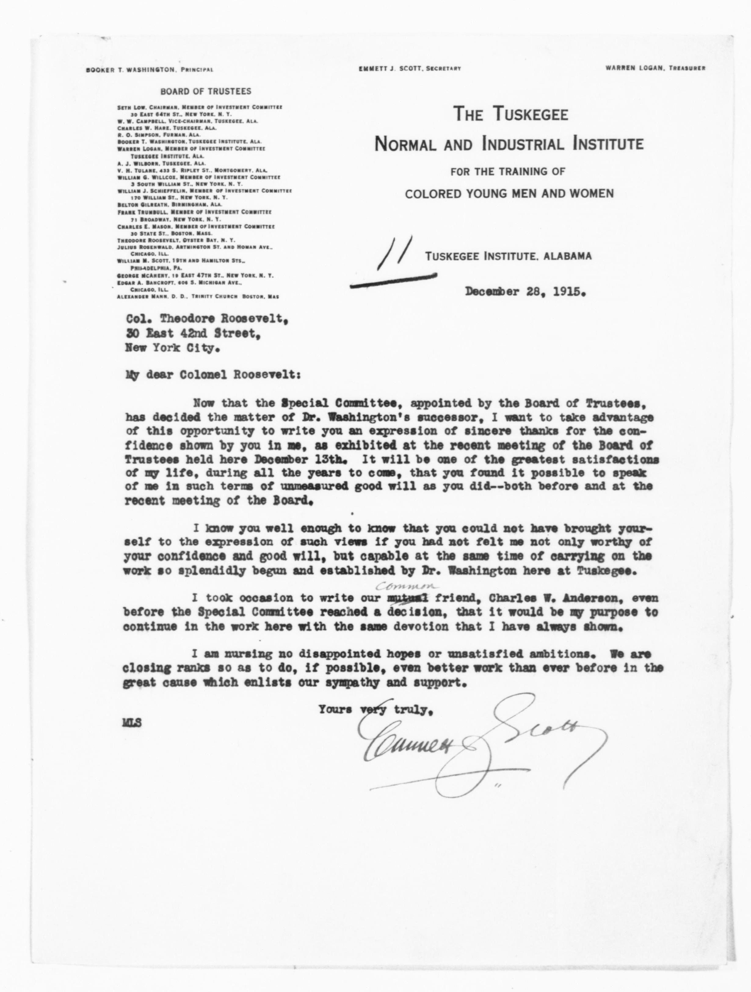 Scanned image of the current content page