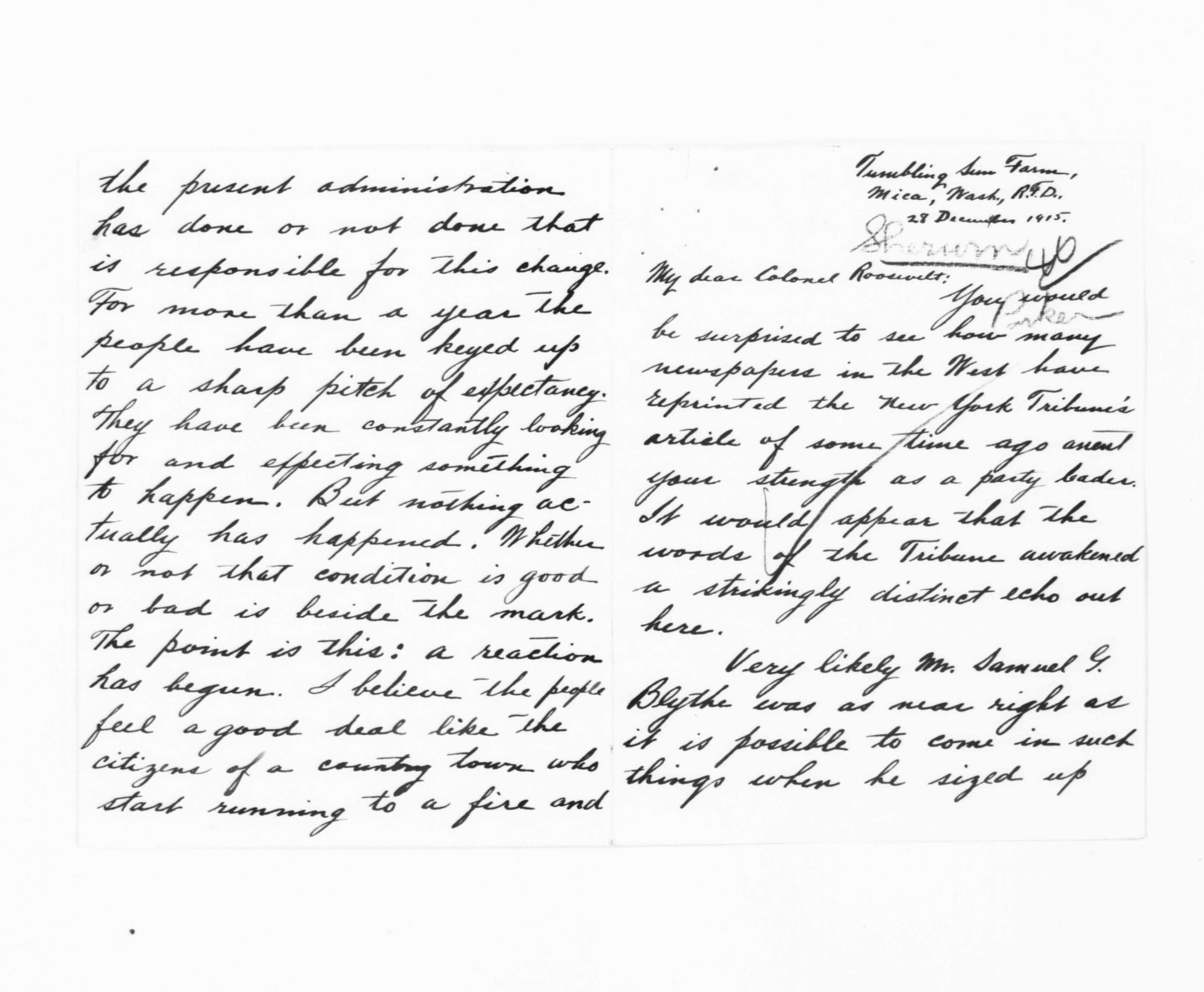 Scanned image of the current content page