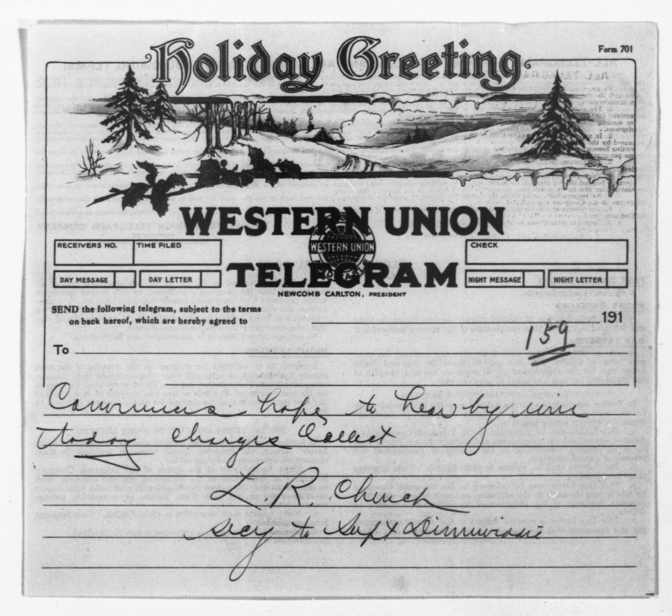 Scanned image of the current content page