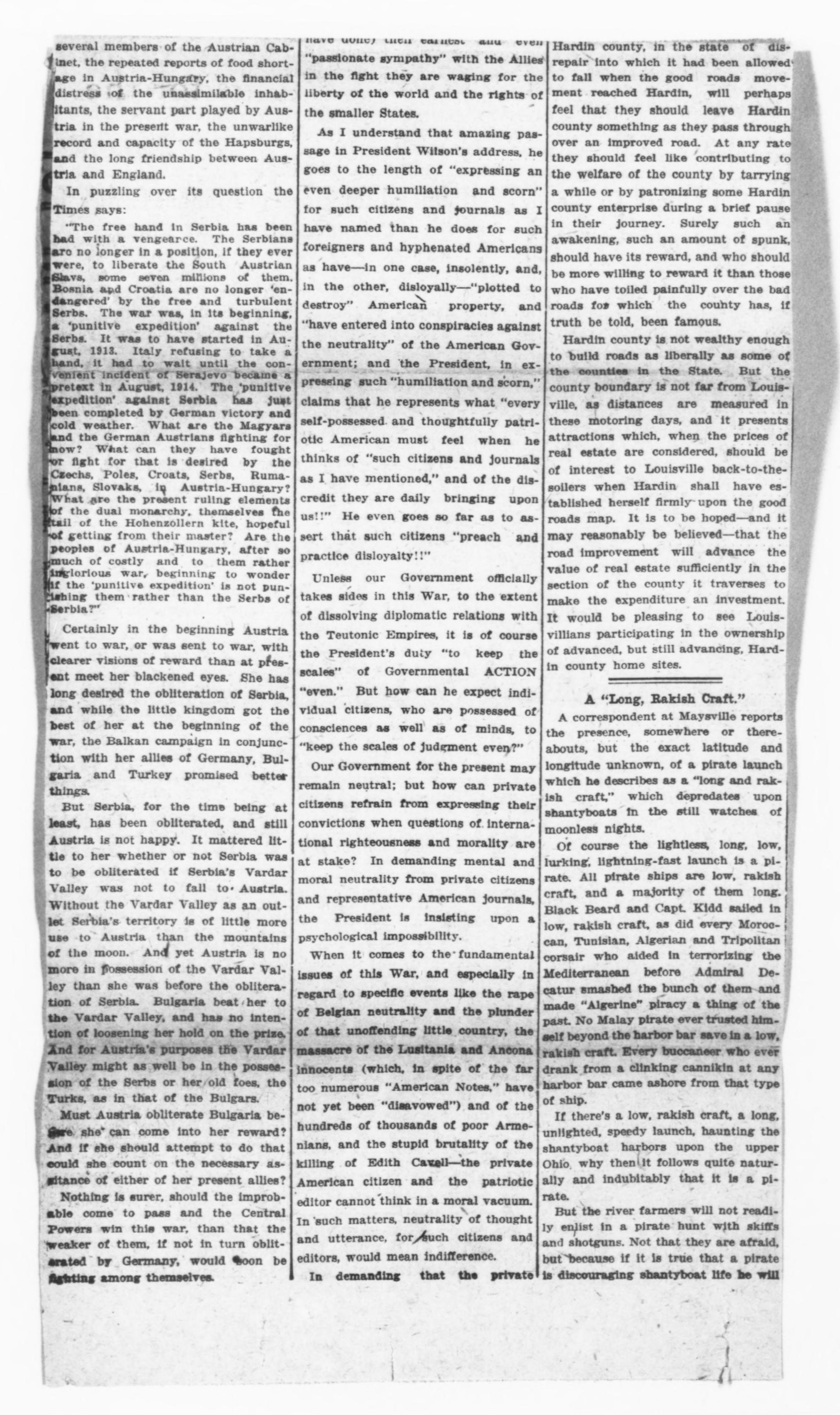 Scanned image of the current content page