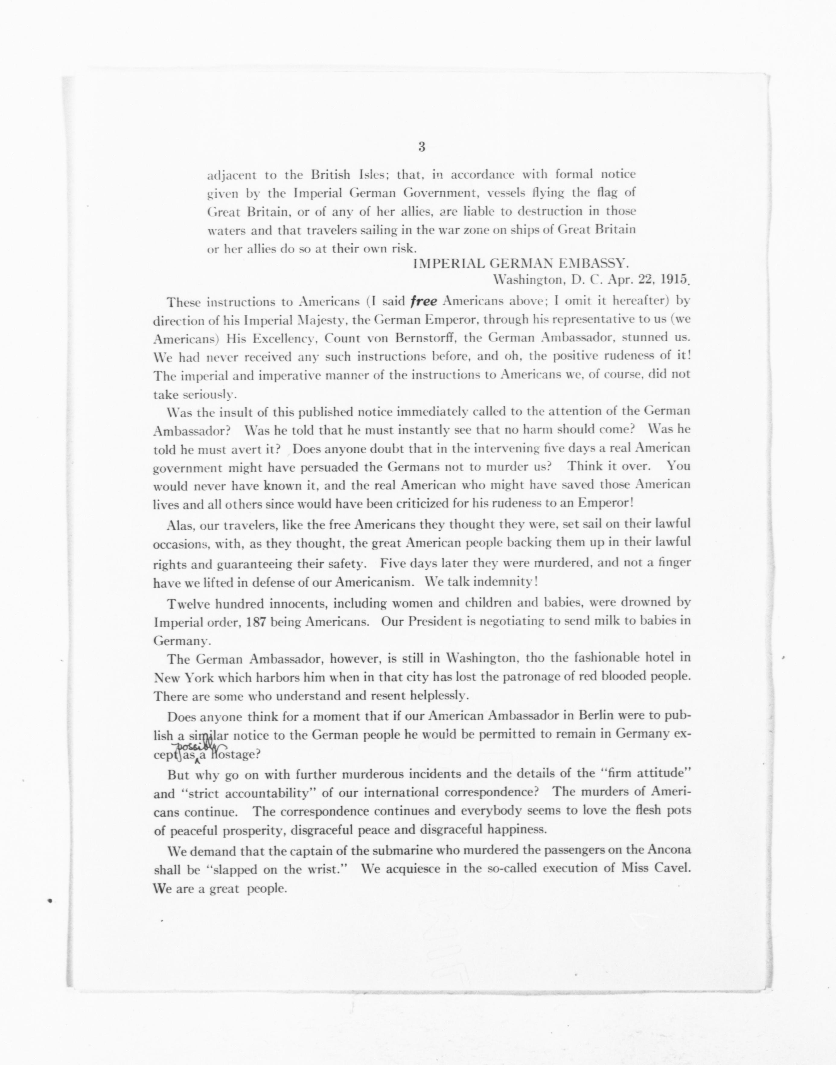 Scanned image of the current content page