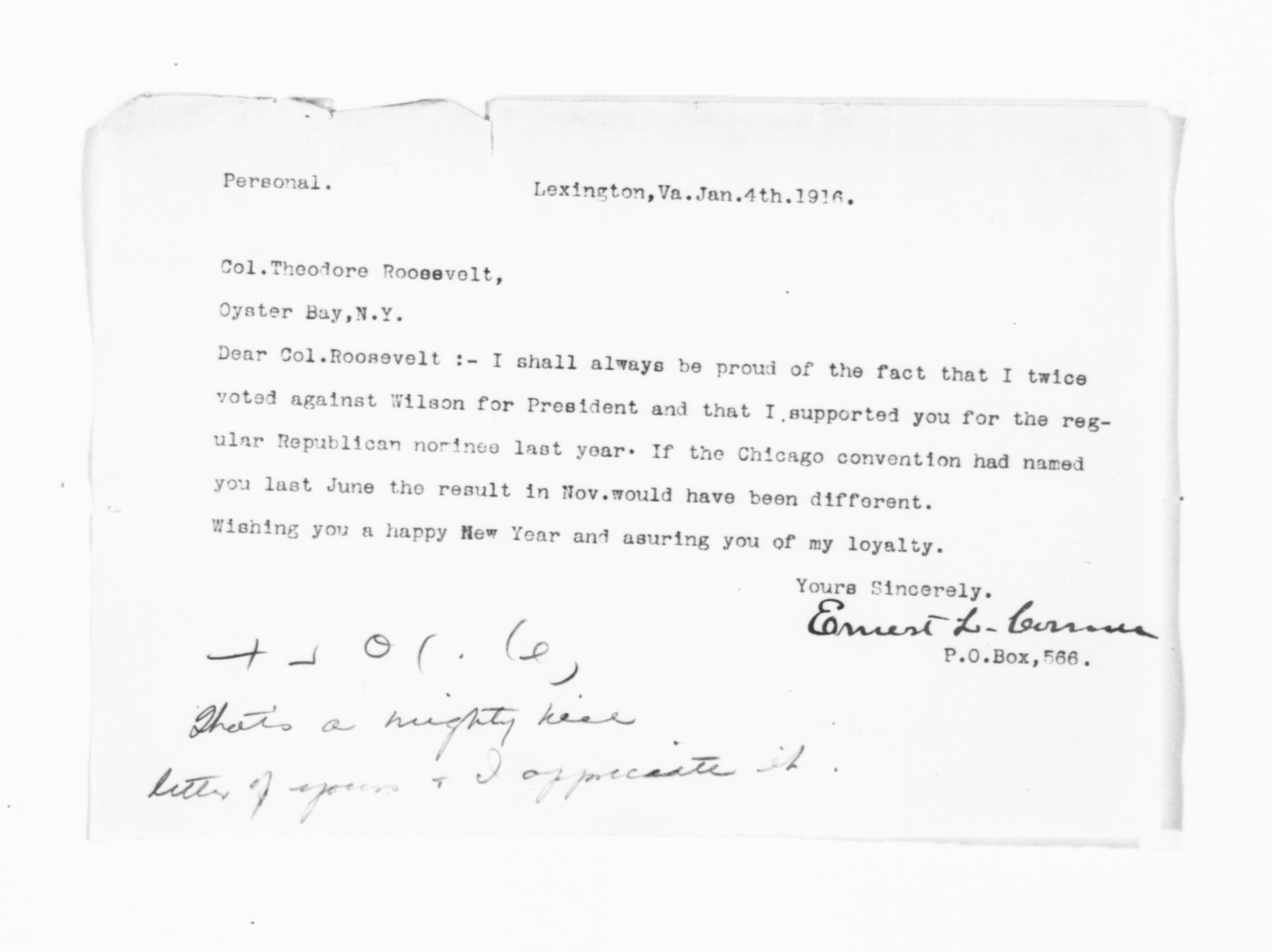 Scanned image of the current content page