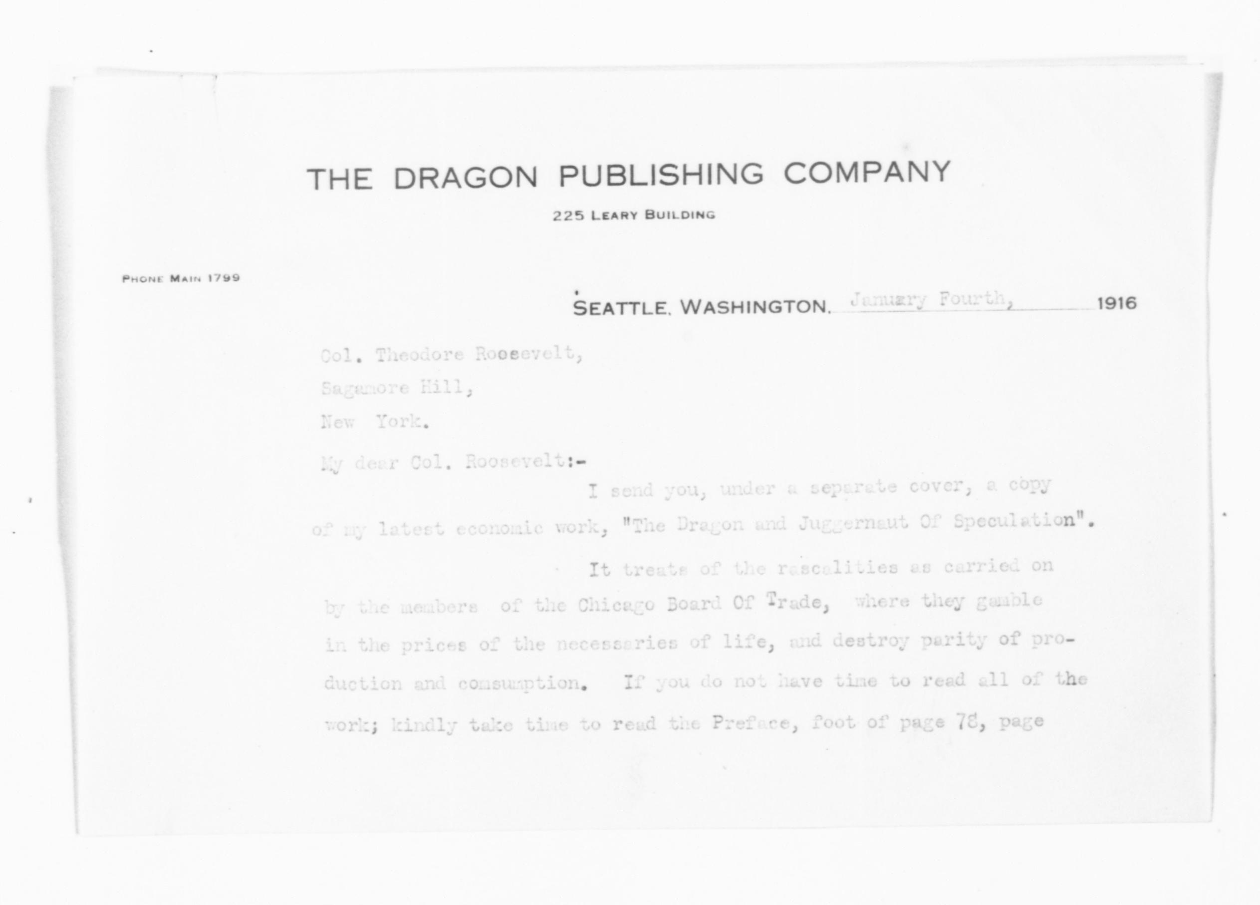 Scanned image of the current content page