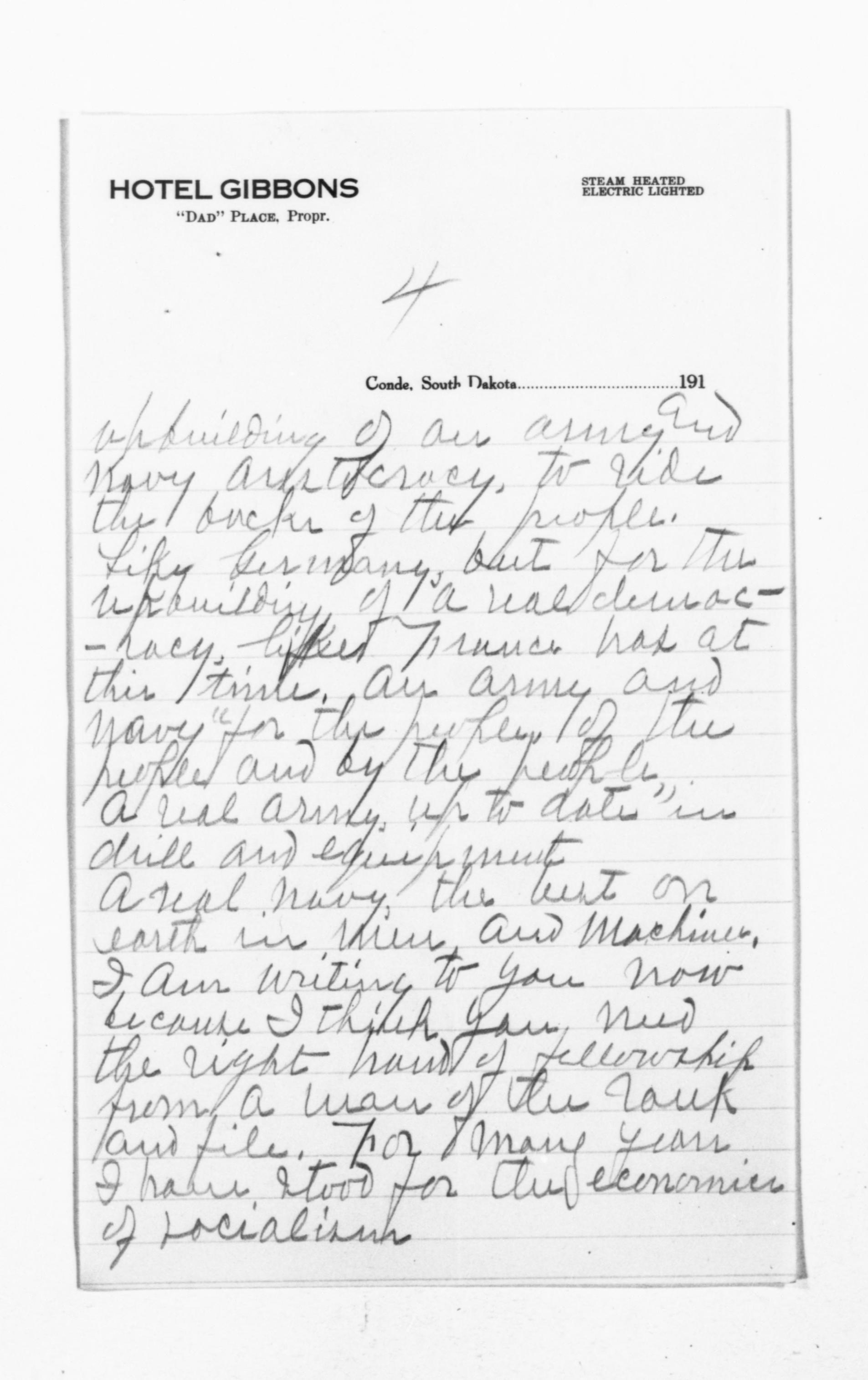 Scanned image of the current content page