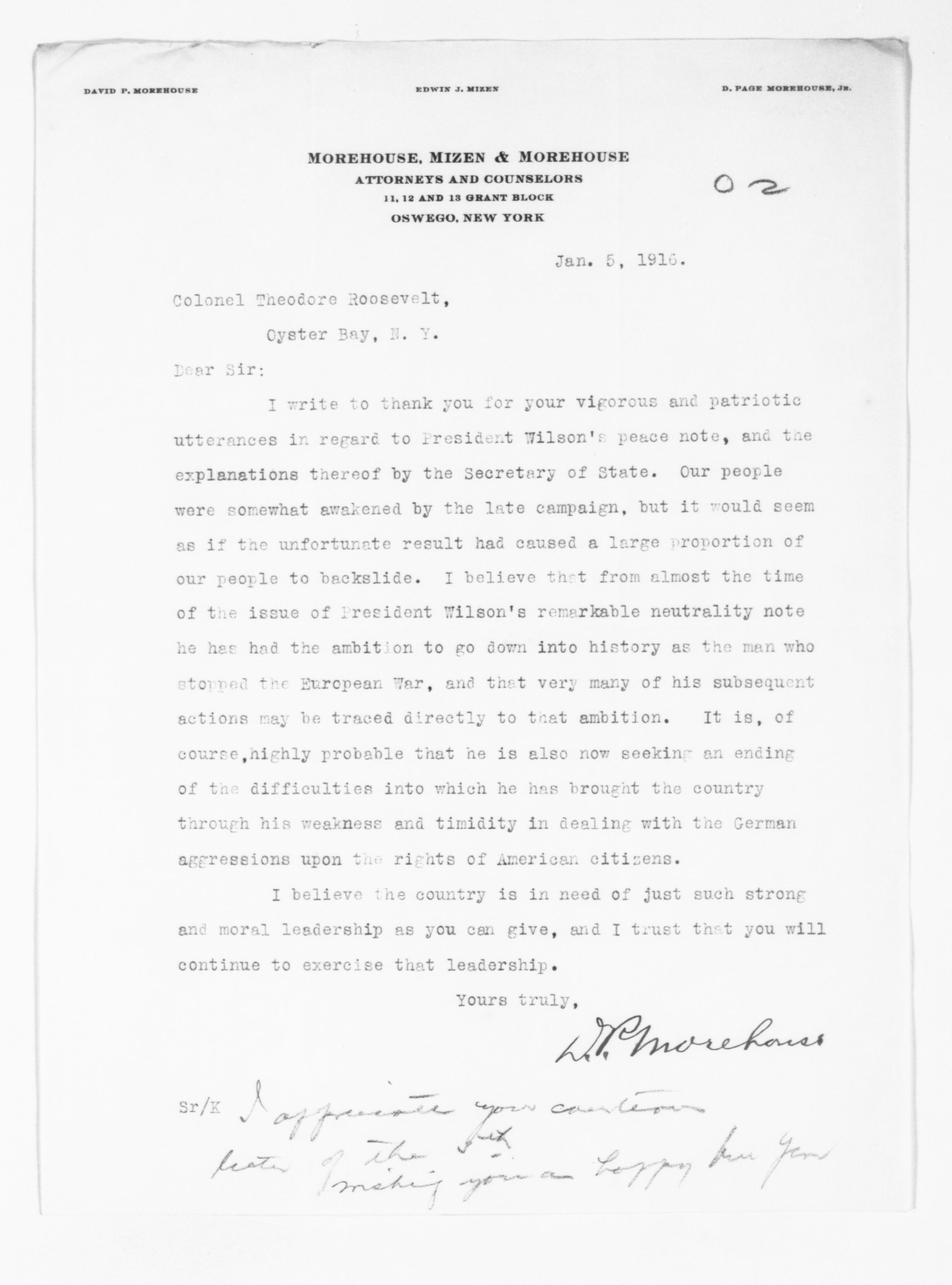 Scanned image of the current content page