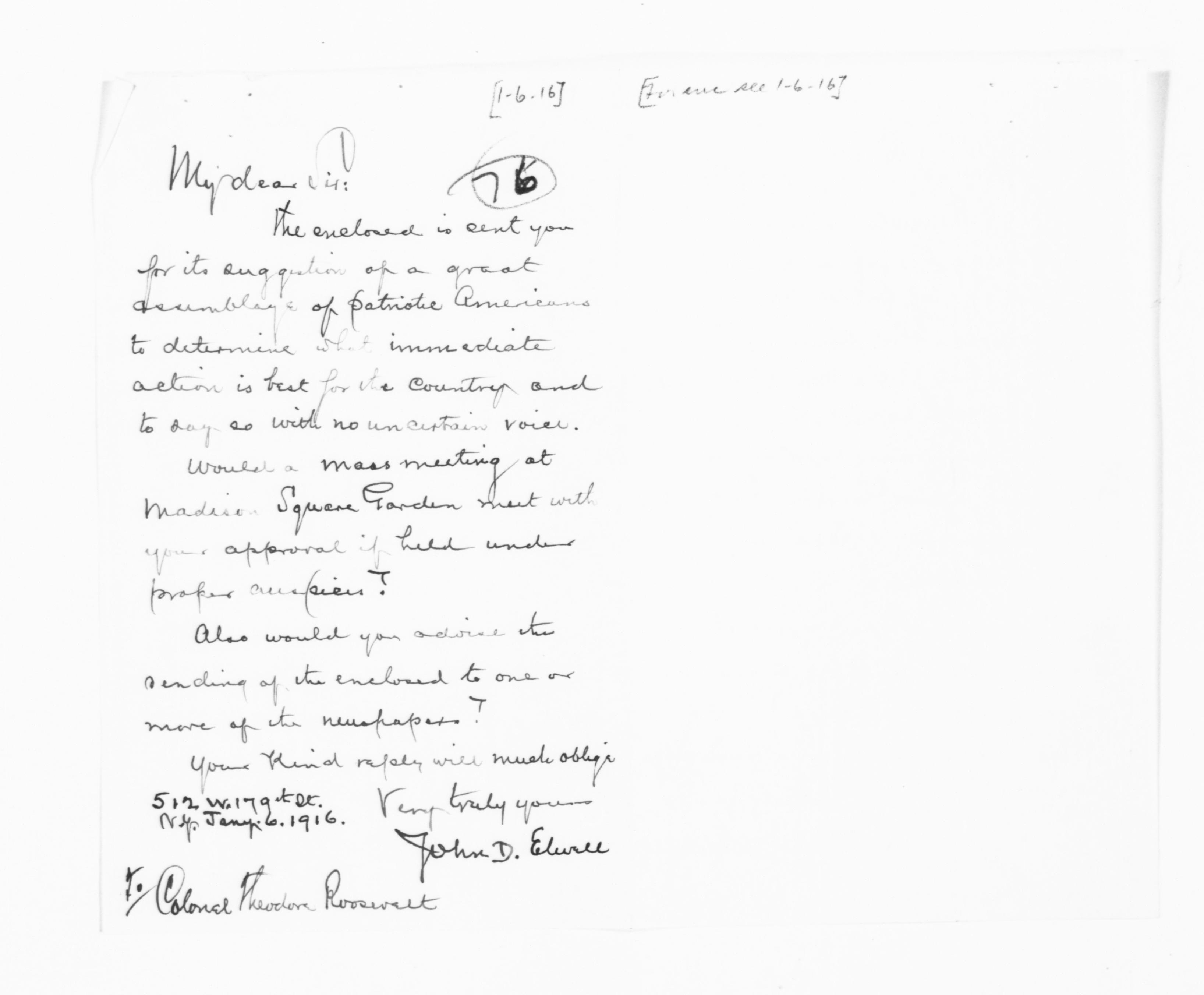 Scanned image of the current content page