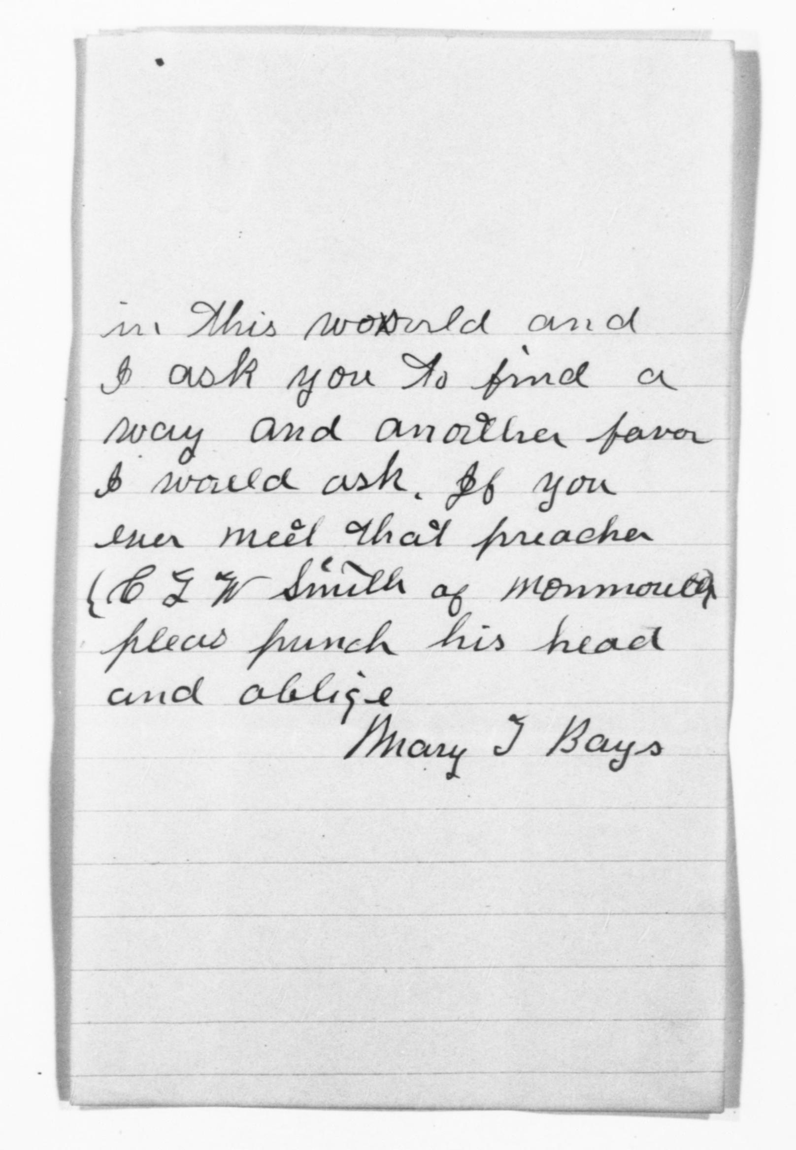 Scanned image of the current content page