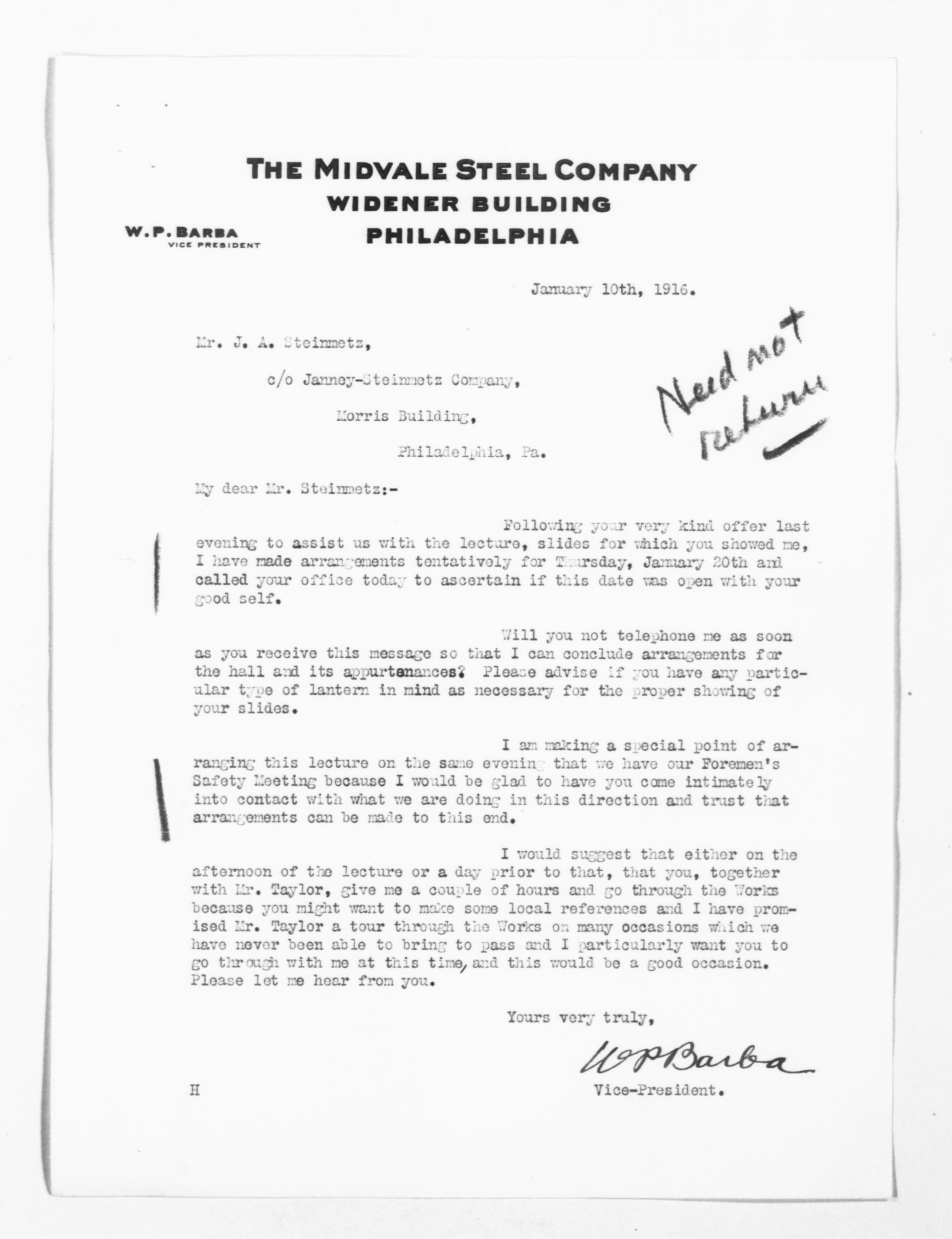 Scanned image of the current content page