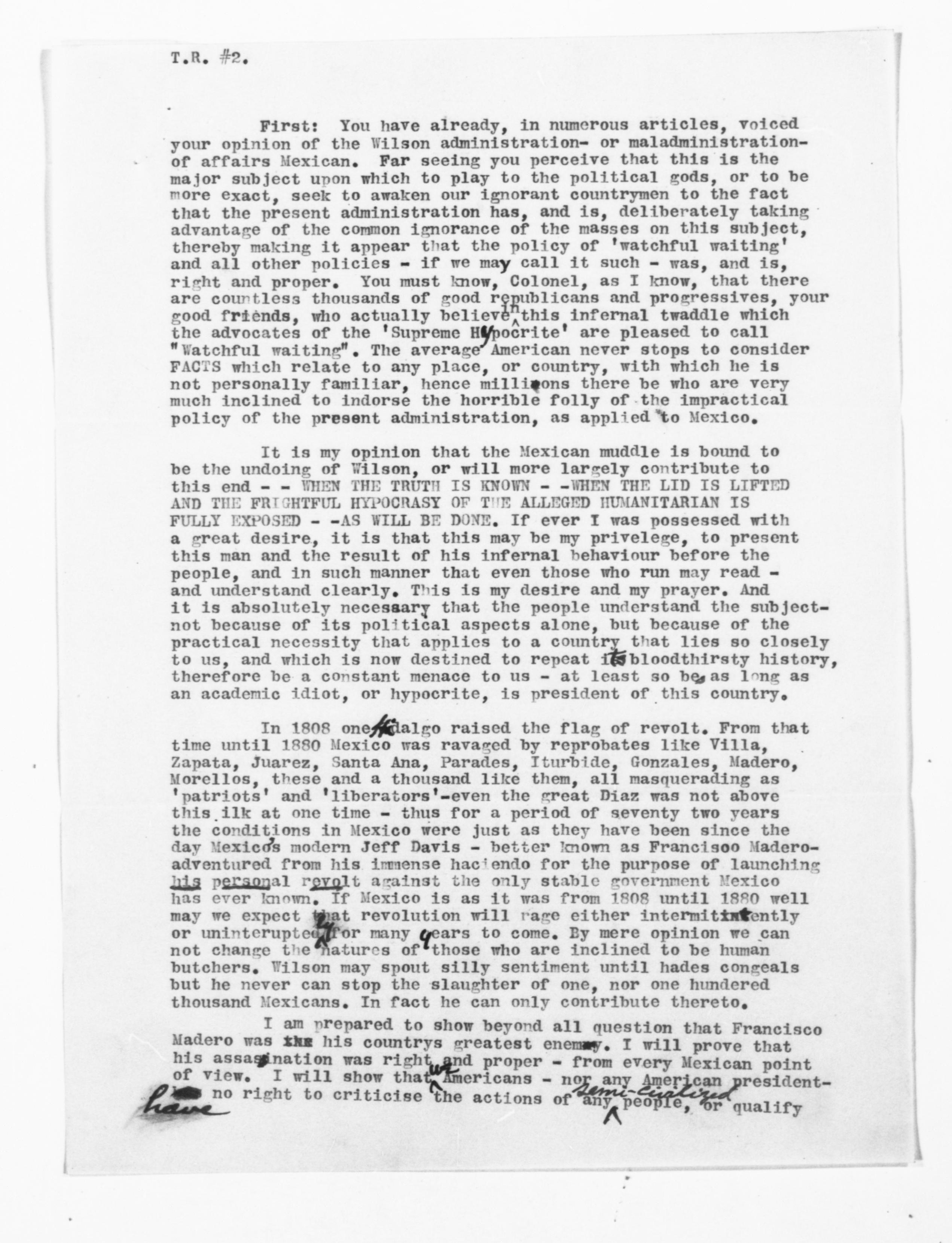 Scanned image of the current content page