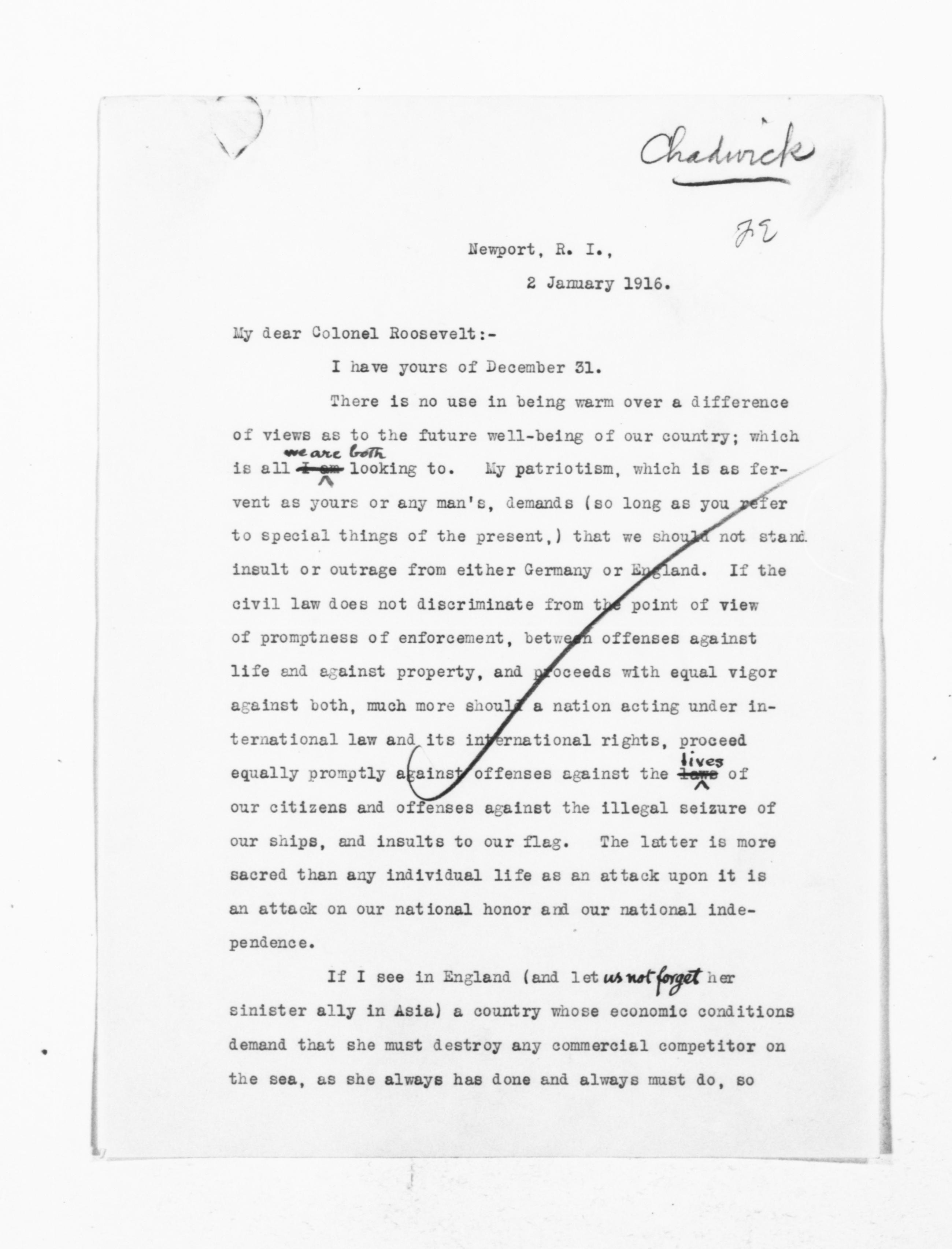 Scanned image of the current content page