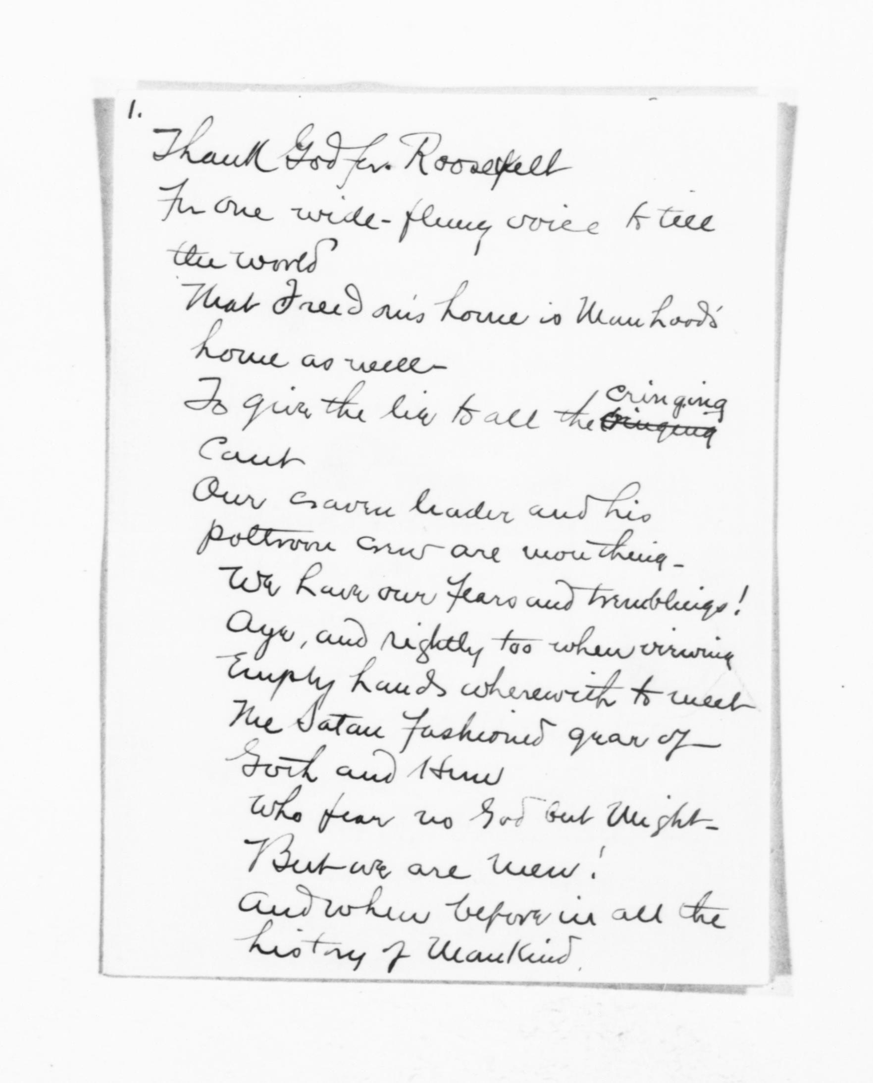 Scanned image of the current content page