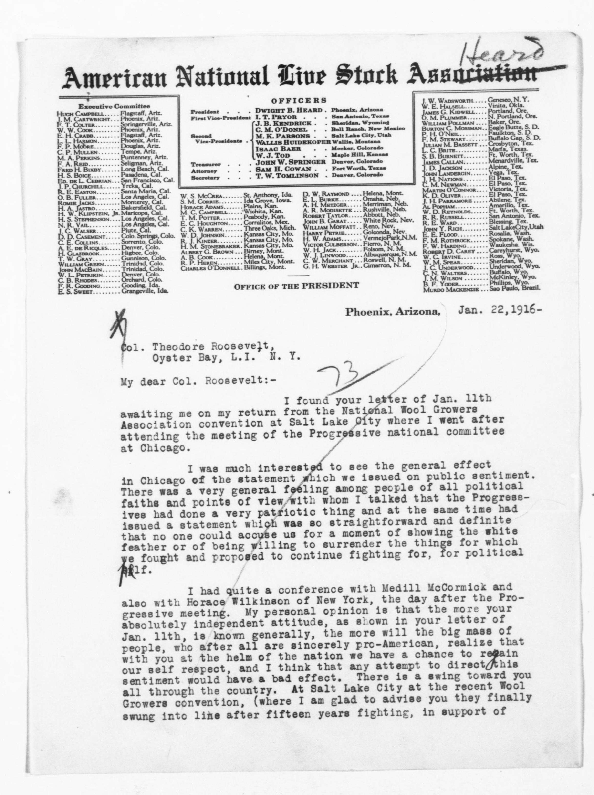 Scanned image of the current content page