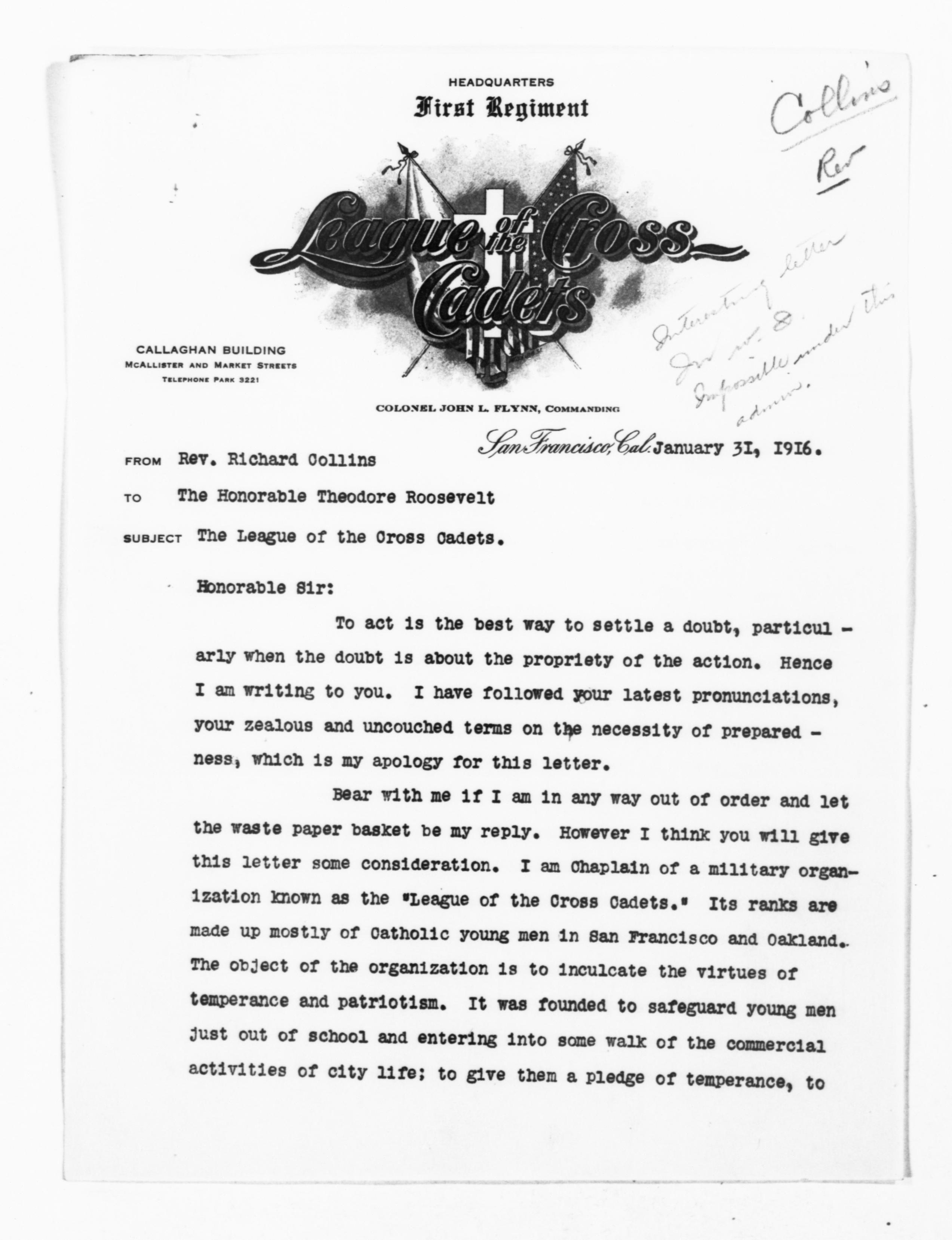 Scanned image of the current content page