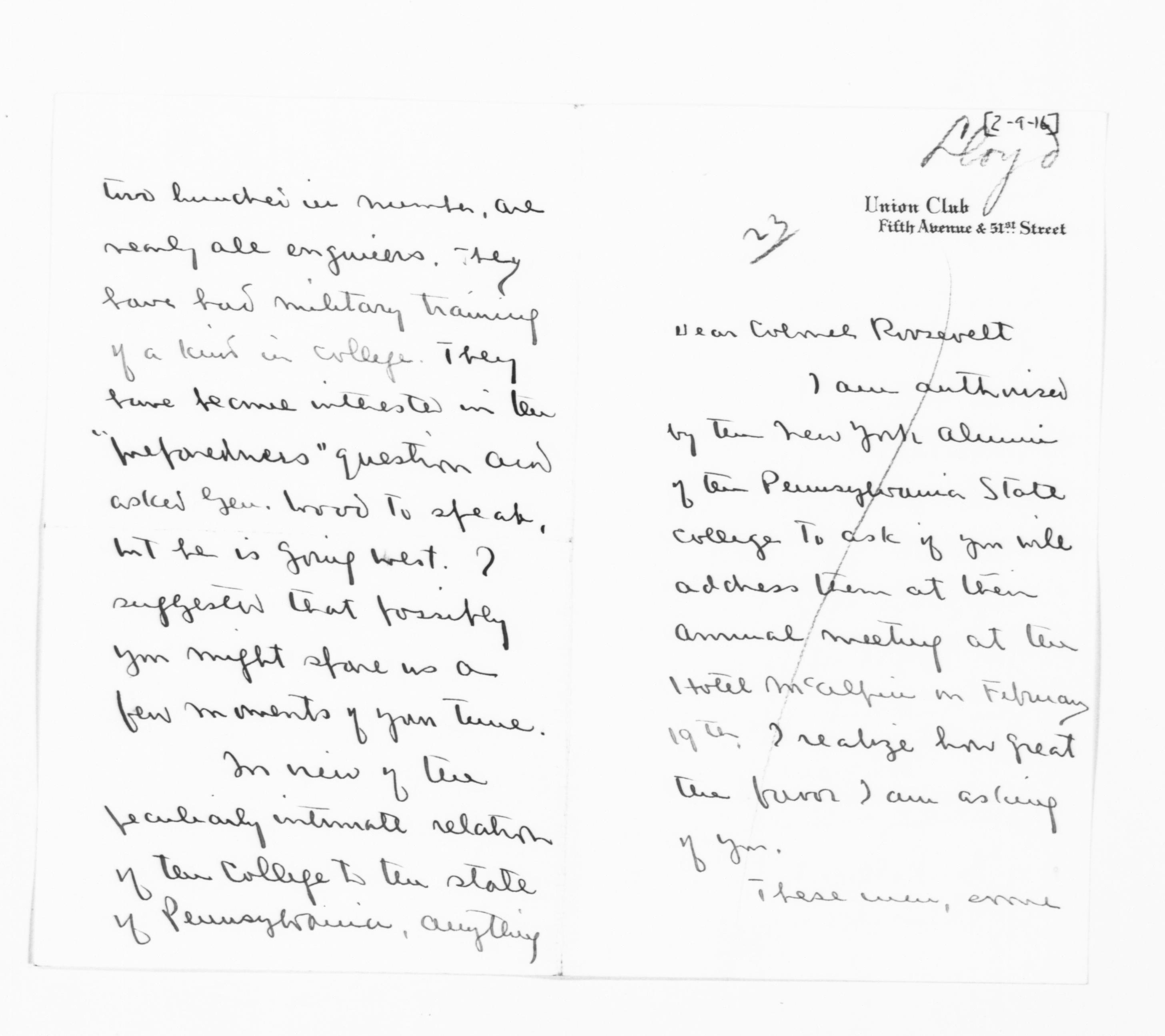 Scanned image of the current content page