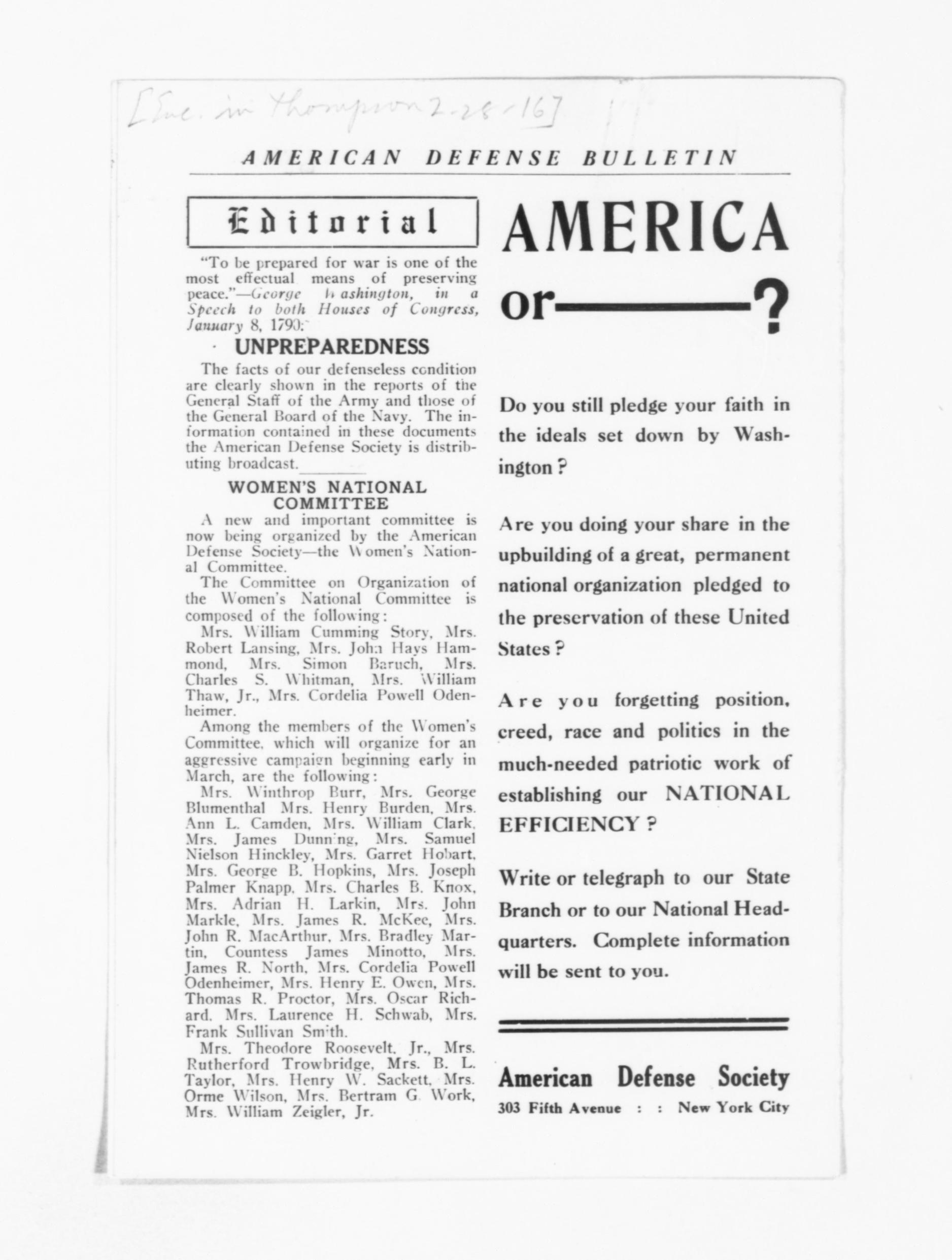 Scanned image of the current content page