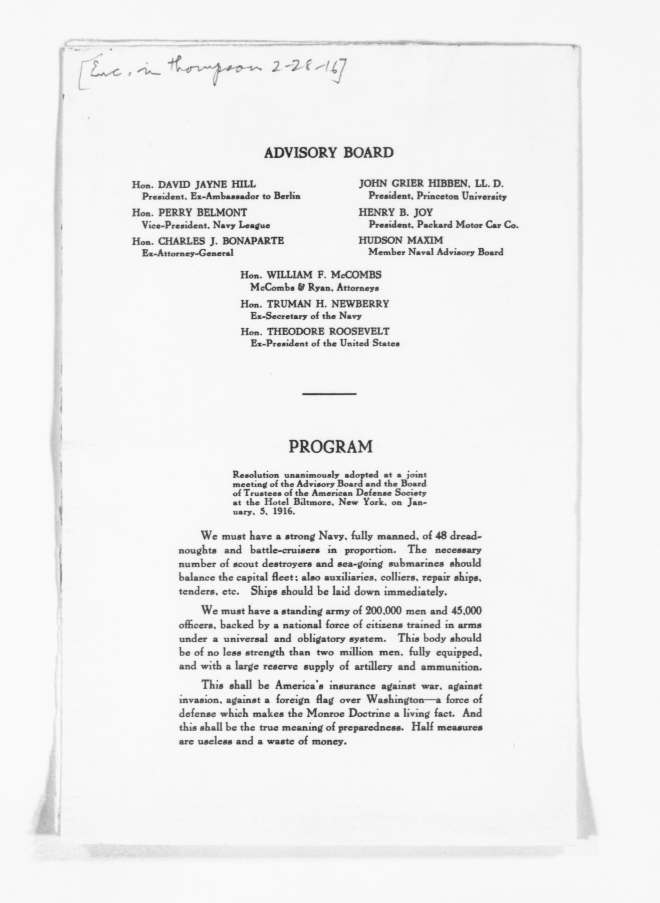 Scanned image of the current content page