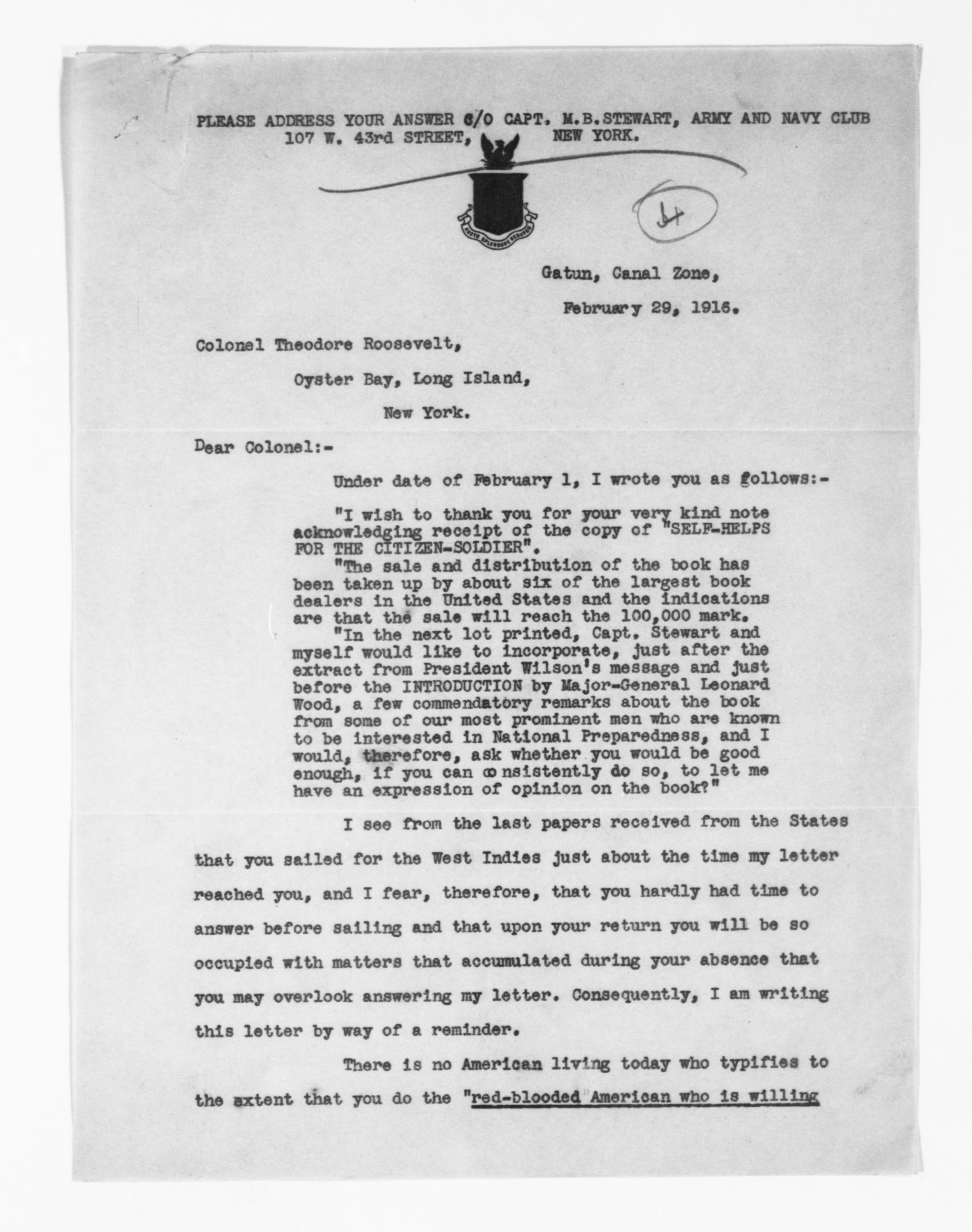 Scanned image of the current content page