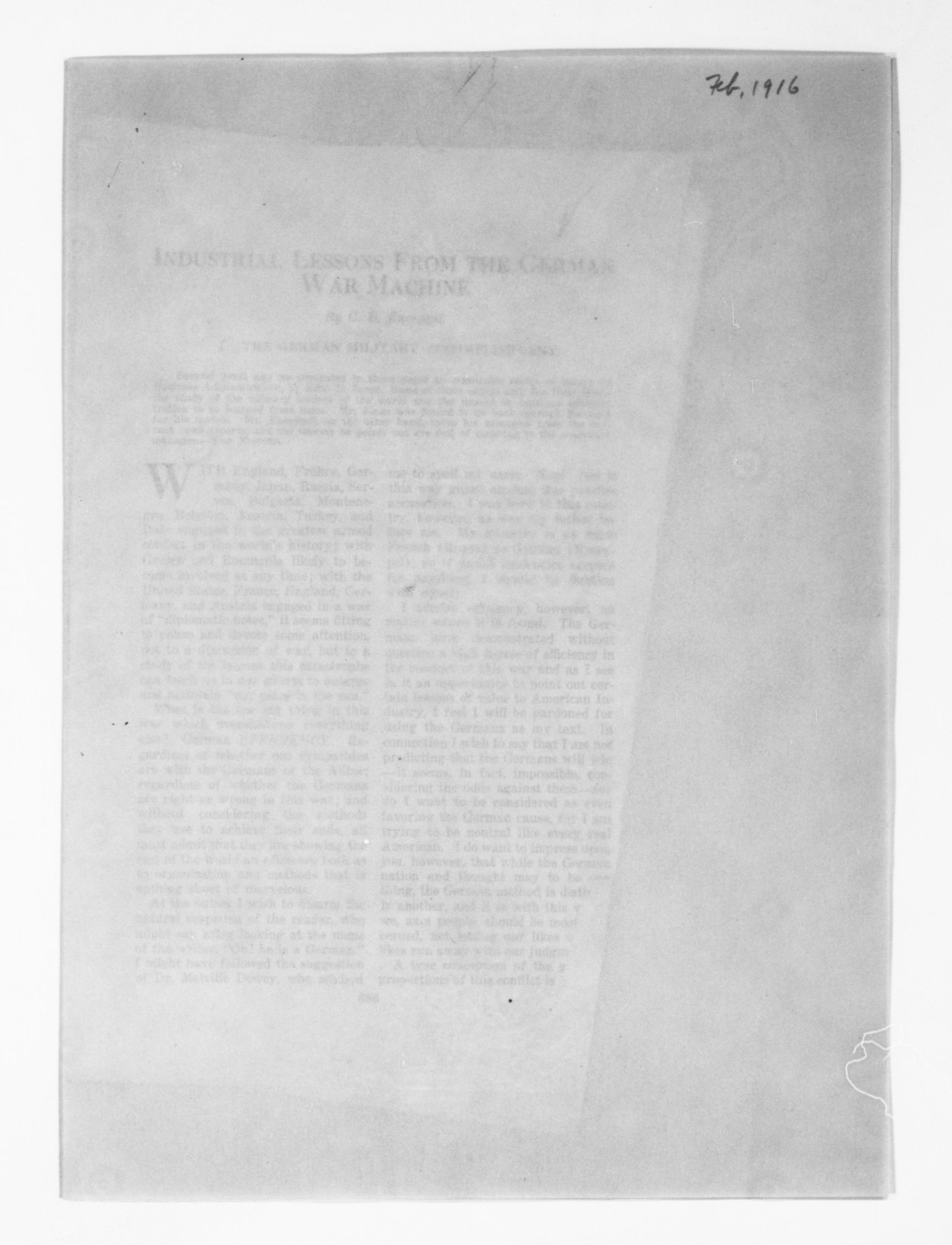 Scanned image of the current content page