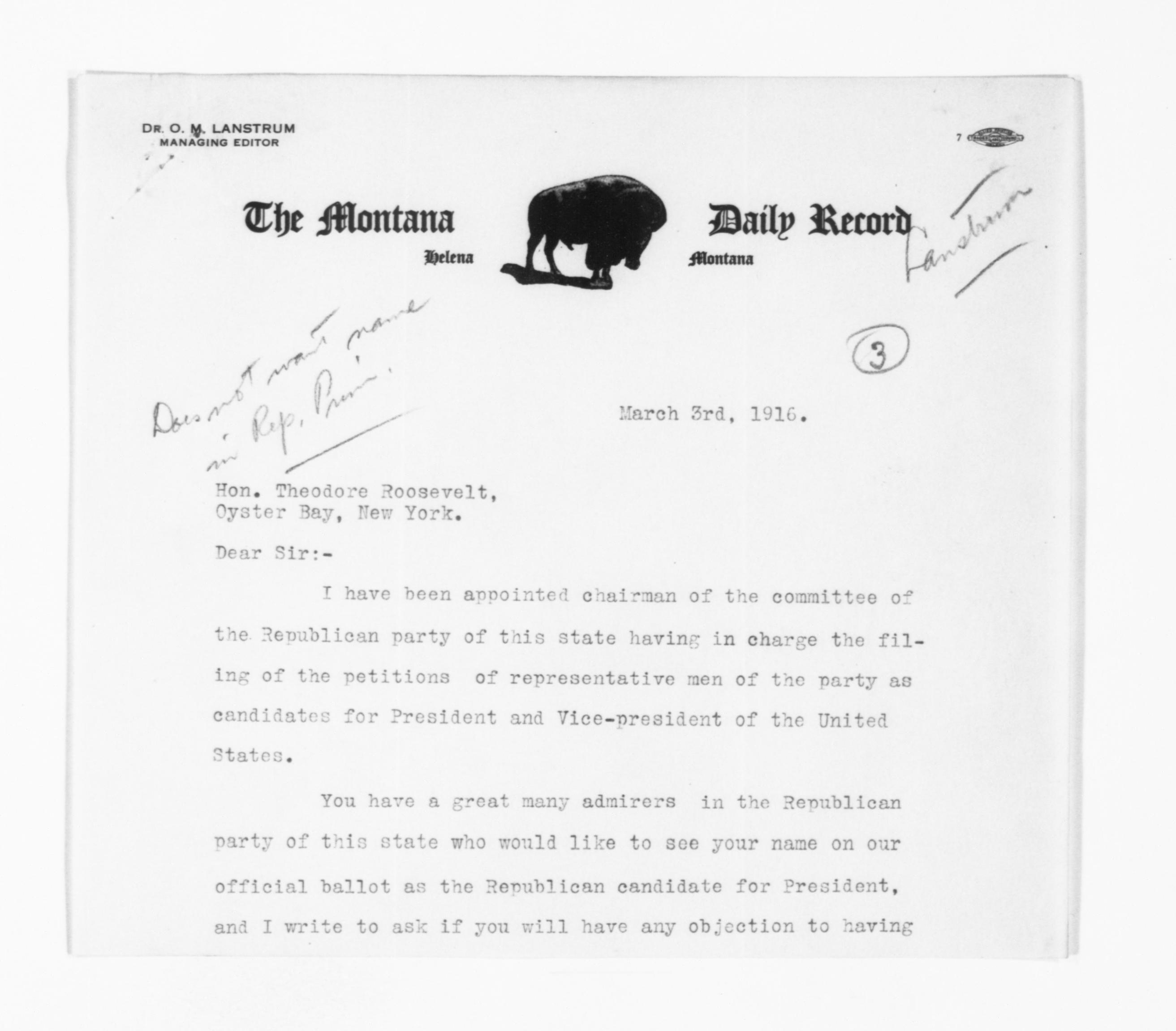 Scanned image of the current content page